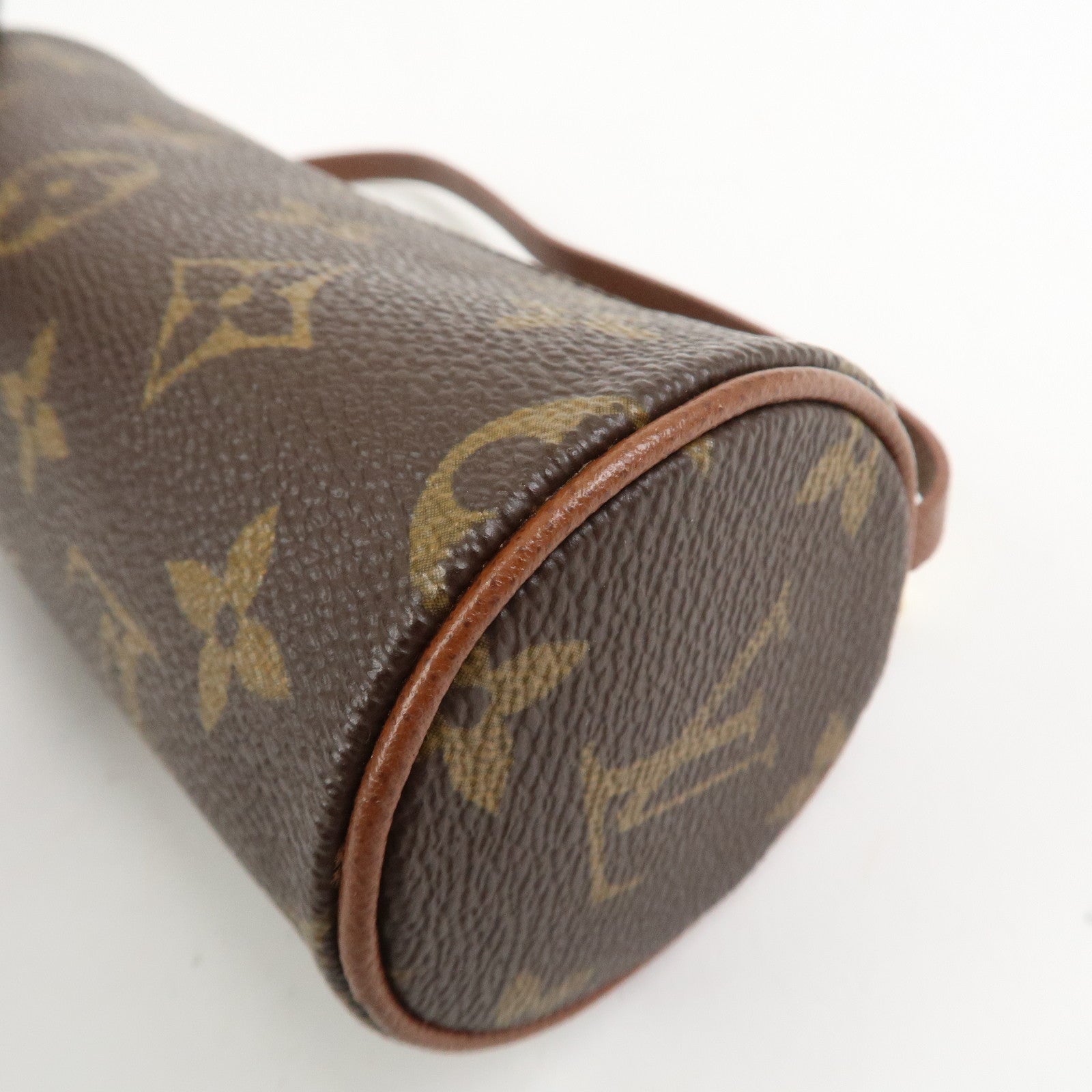Louis Vuitton Monogram Mini Pouch for Papillon Bag Old Style Brown