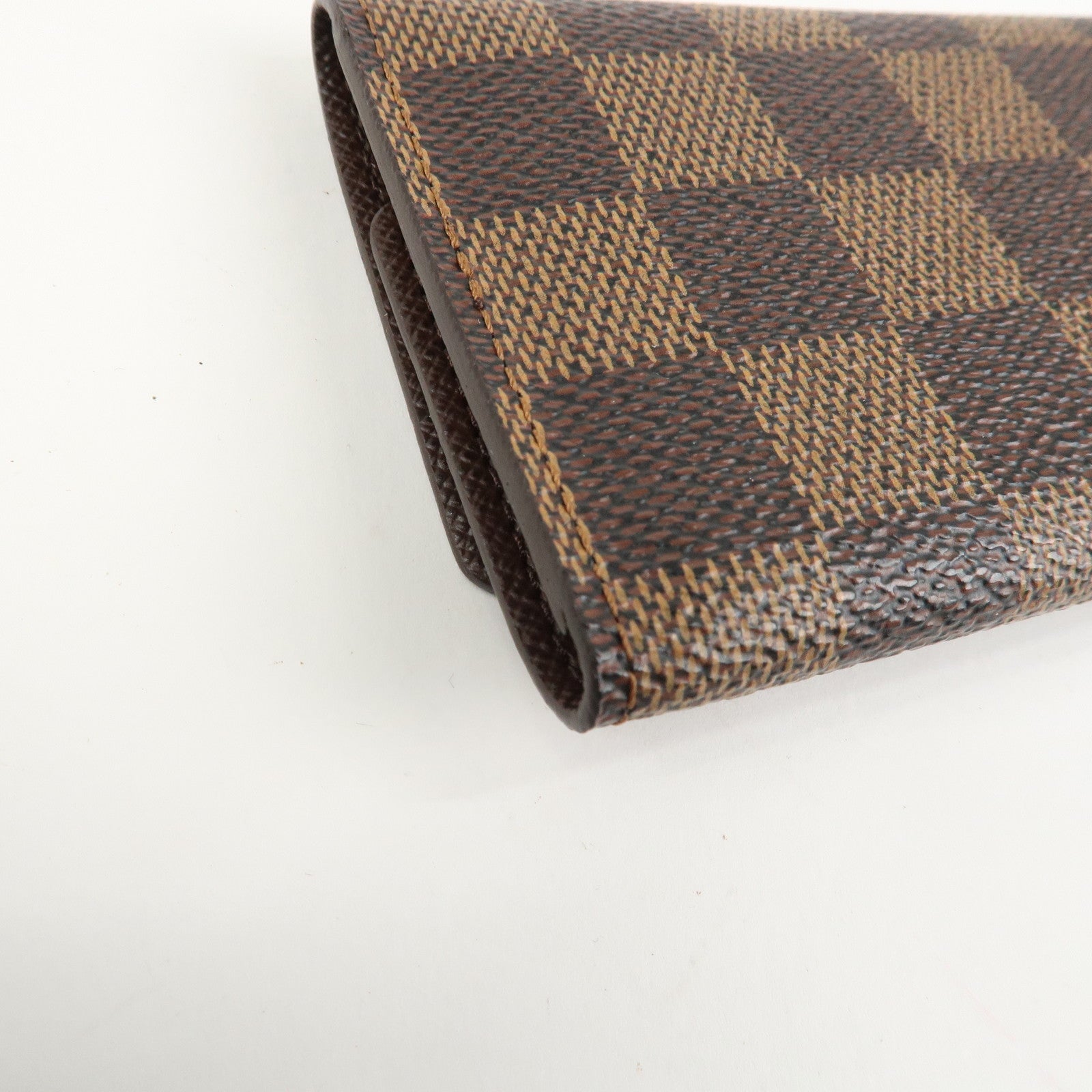 Louis Vuitton Damier Ebene Multicles 6 Key Case Brown N62630 Used