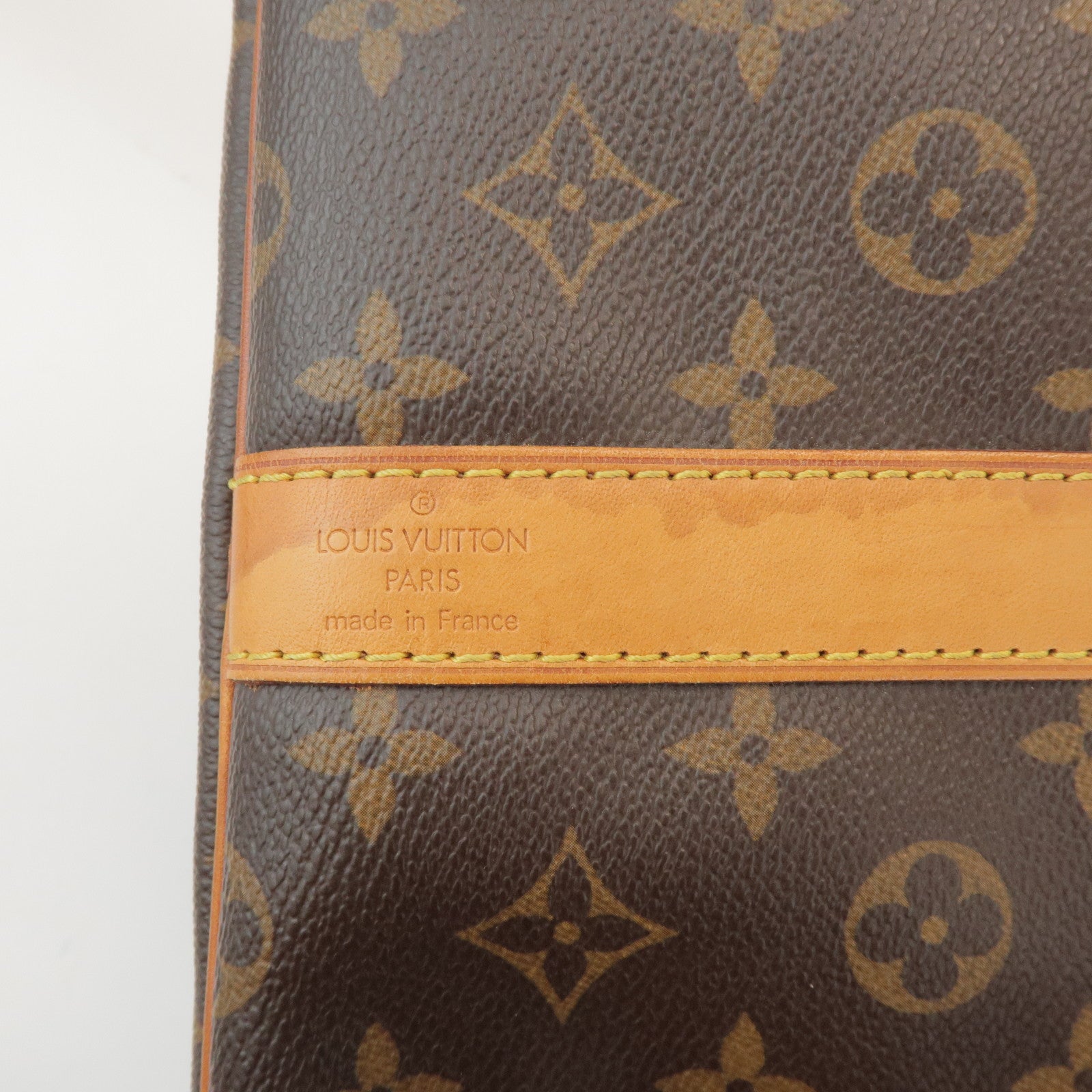 Louis Vuitton Monogram Keep All Bandouliere 60 Boston Bag M41412