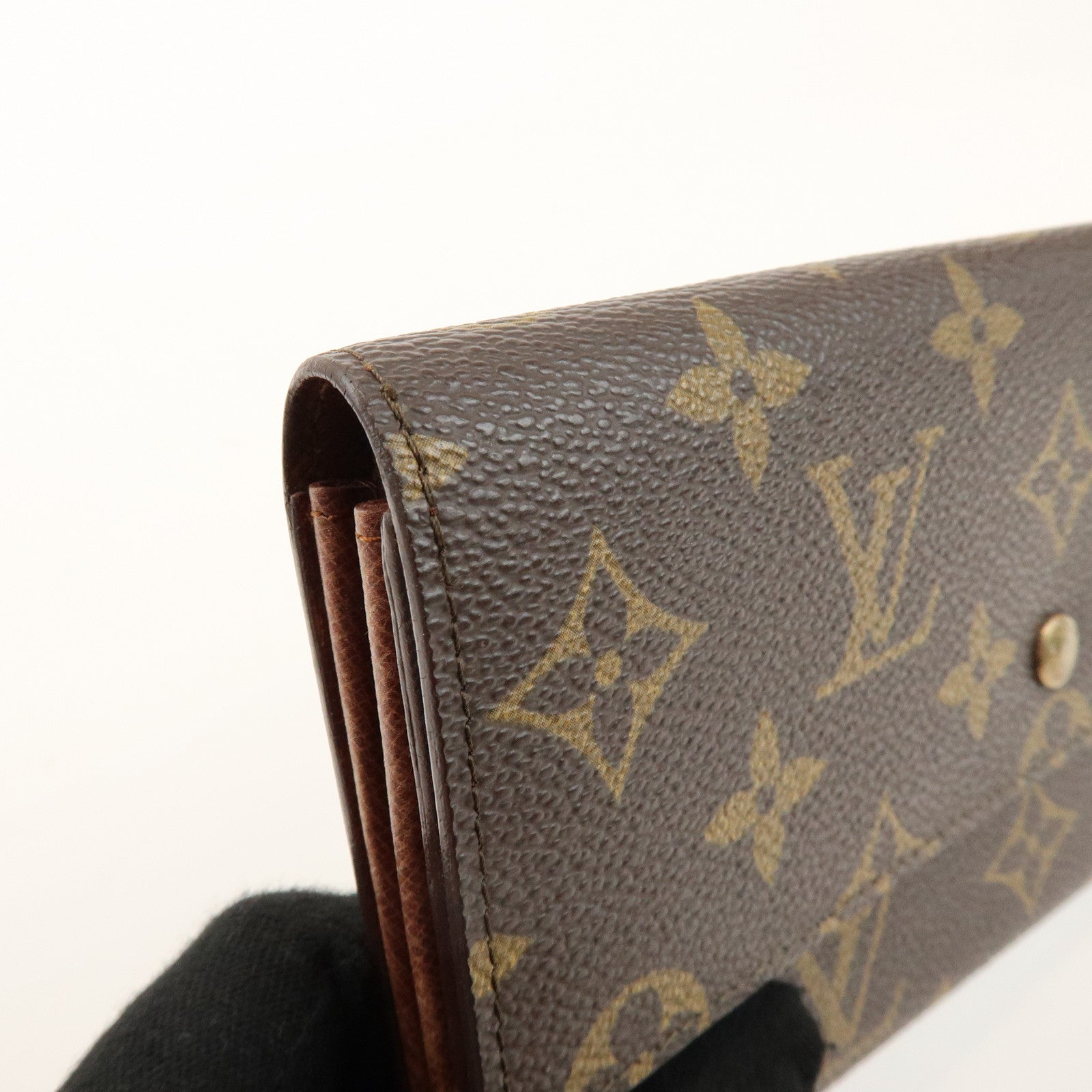 Louis Vuitton Monogram Pochette Porte Monnaie Credit Wallet M61725