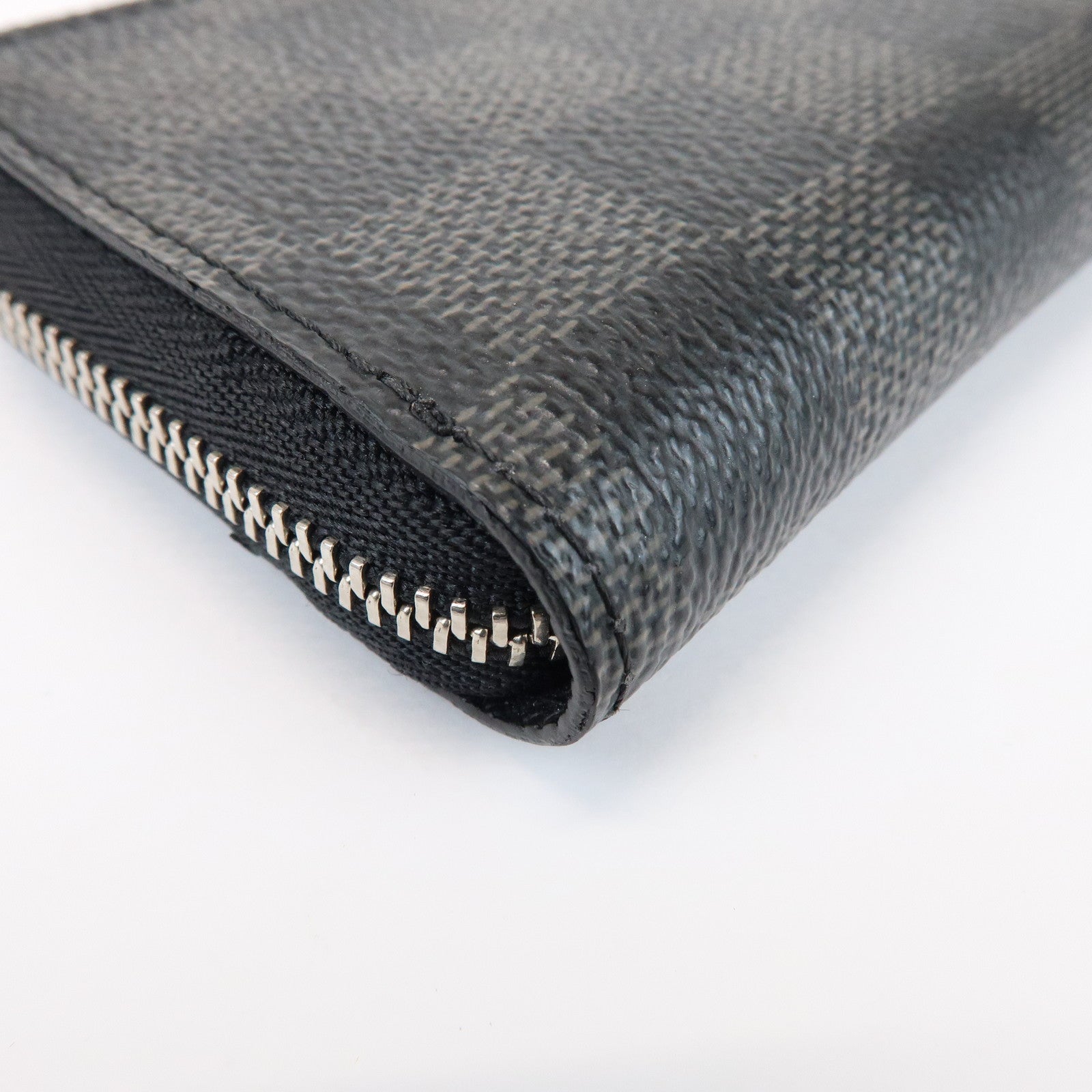 Louis Vuitton Damier Graphite Zippy Coin Purse Coin Case N63076