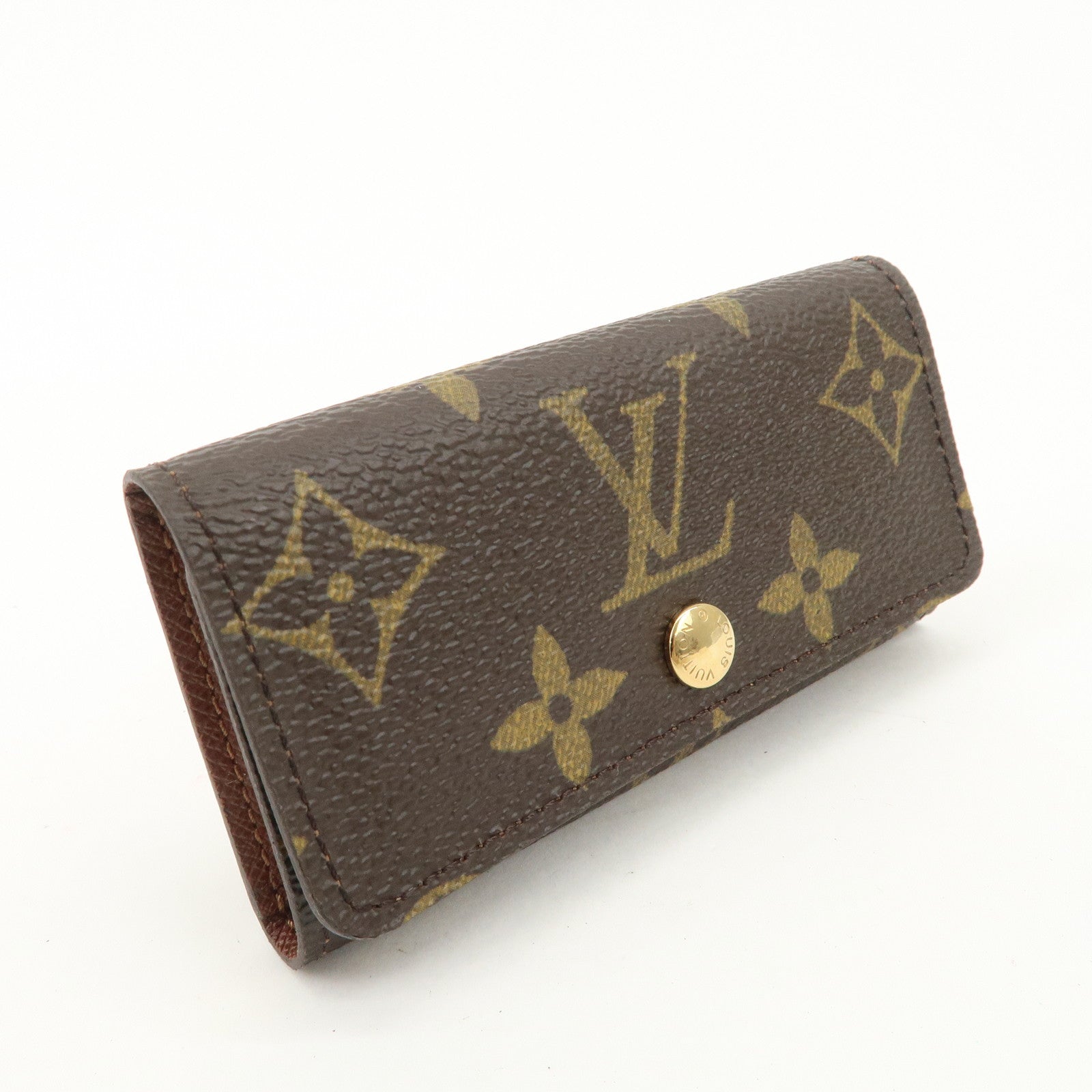 Louis Vuitton Monogram Multicles 4 Key Case Brown M69517
