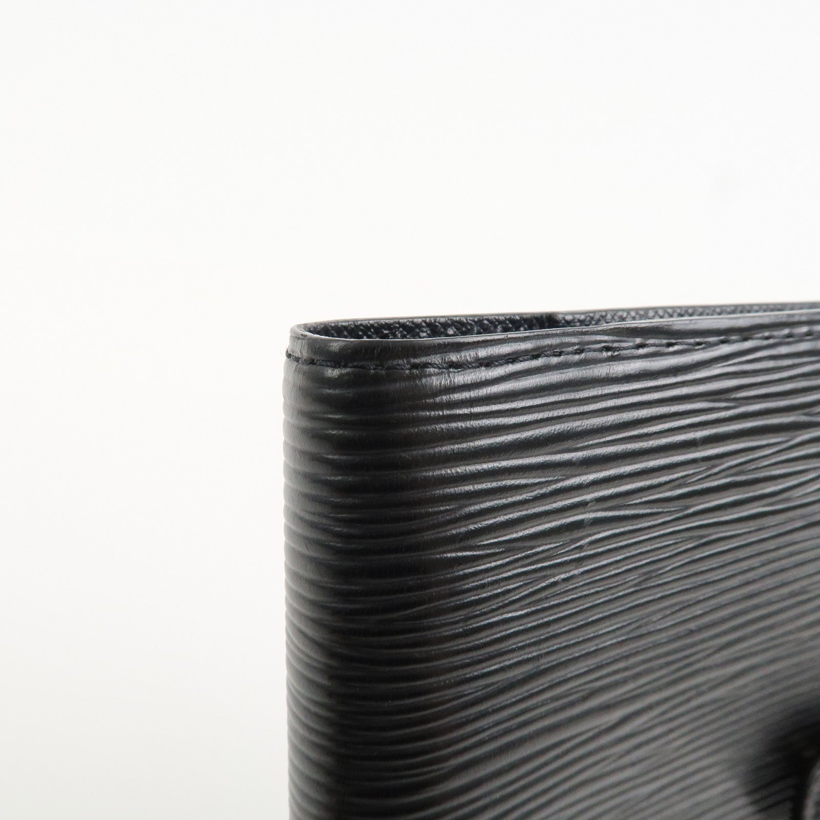 Louis Vuitton Epi Agenda PM Planner Cover Noir R20052