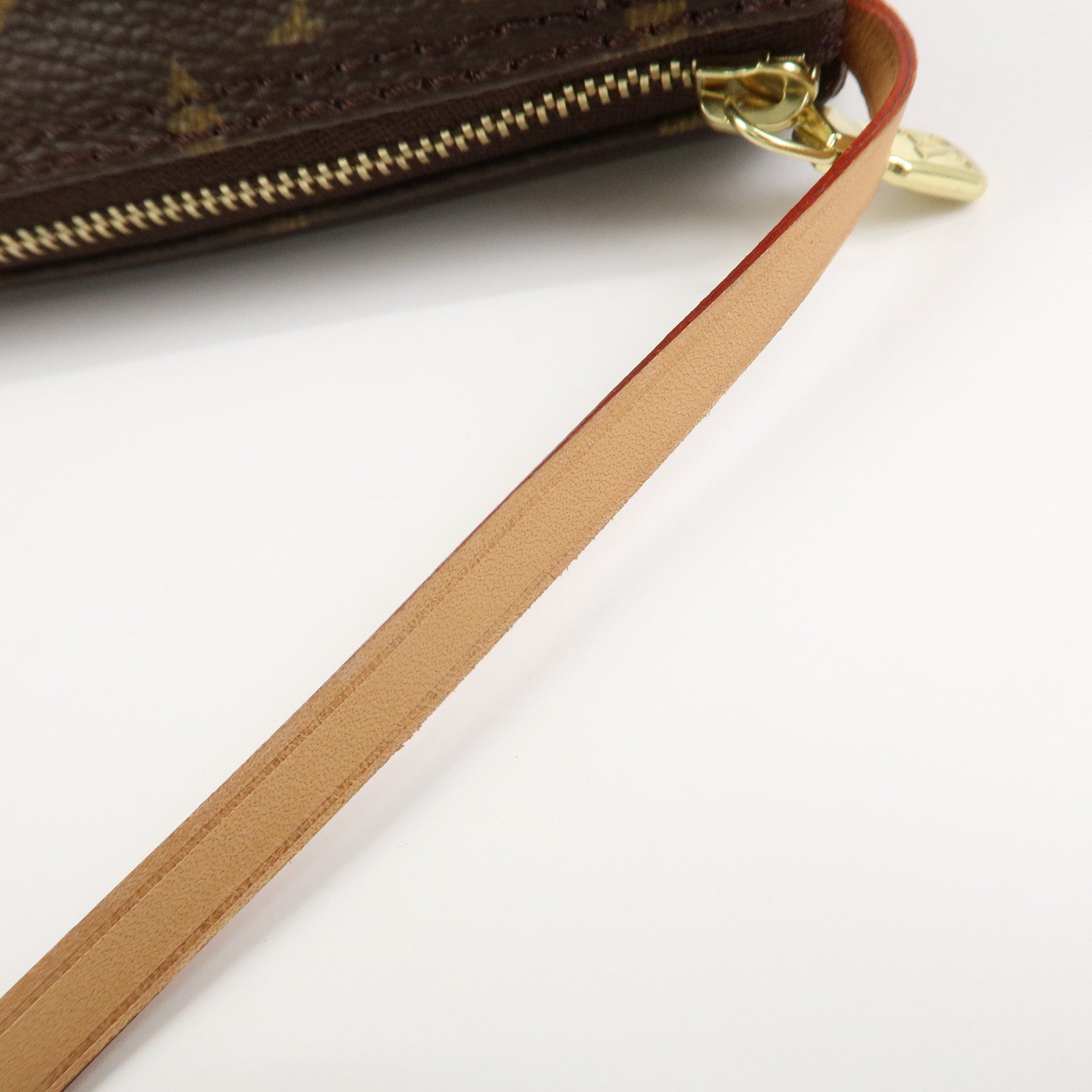 Louis Vuitton Monogram Mini Pouch for Papillon Bag Brown