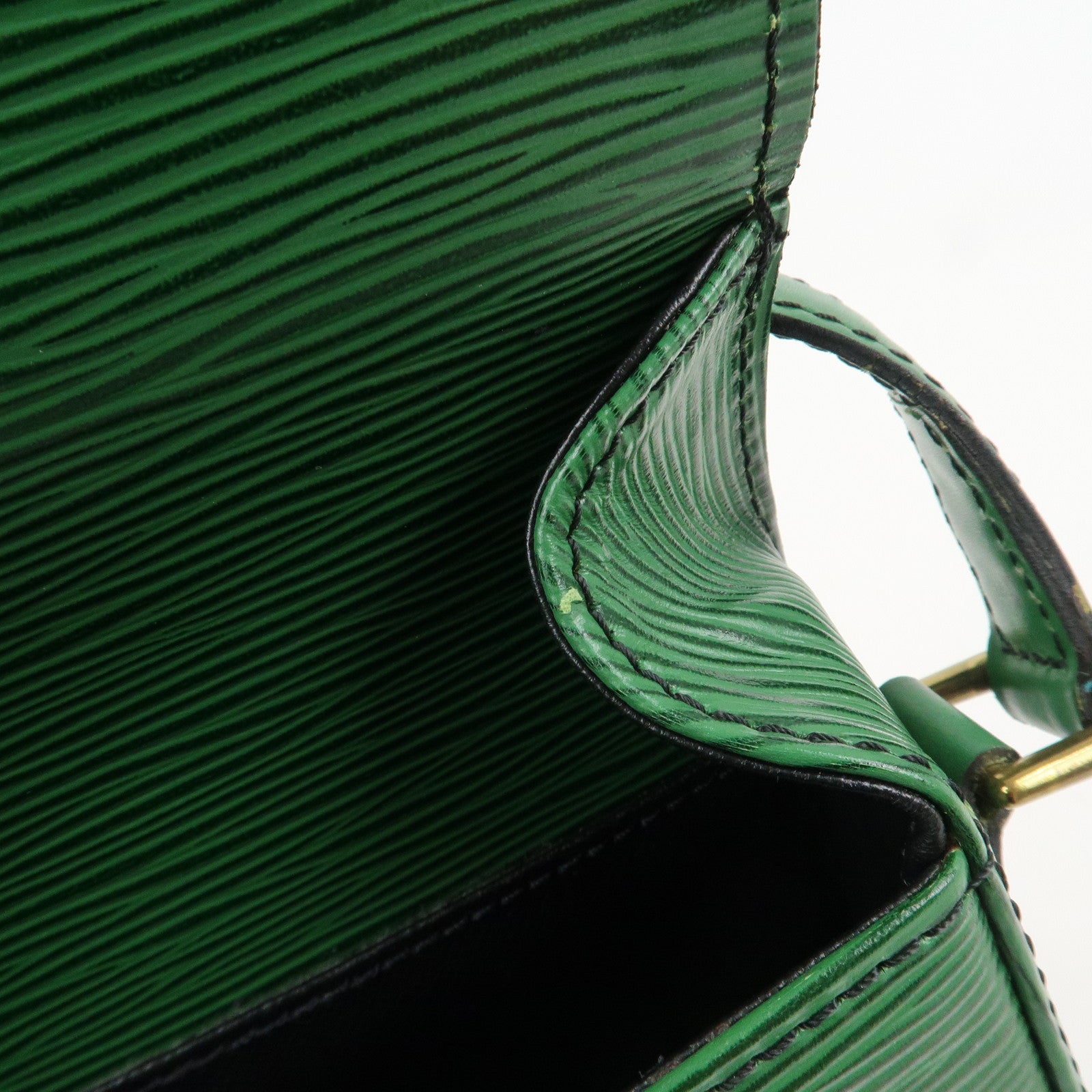 Louis Vuitton Epi Leather Mini Saint Cloud Shoulder Bag Borneo Green M52214