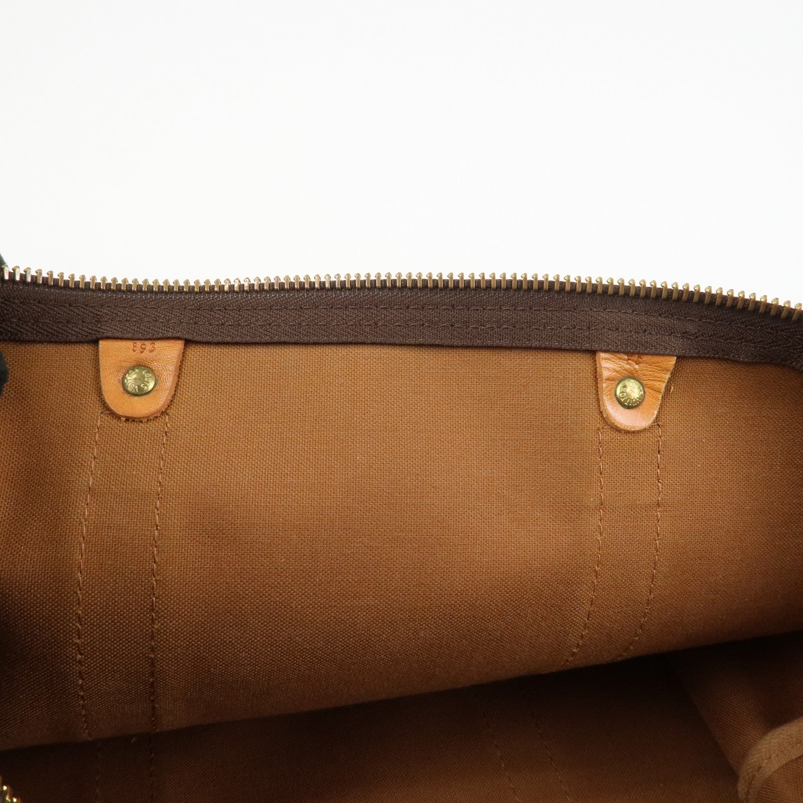 Louis Vuitton Monogram Keep All 50 Bandouliere Boston Bag M41416