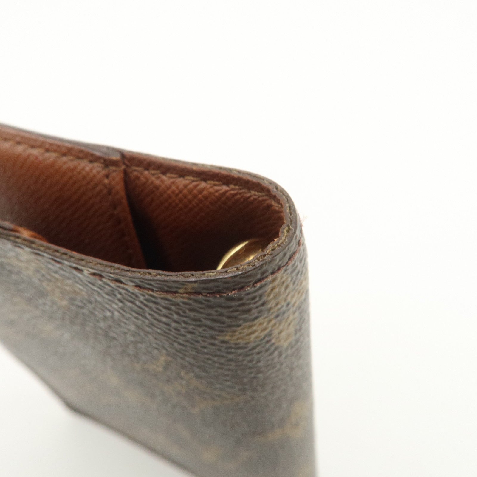 Louis Vuitton Monogram Canvas Agenda PM Planner Cover Brown R20005