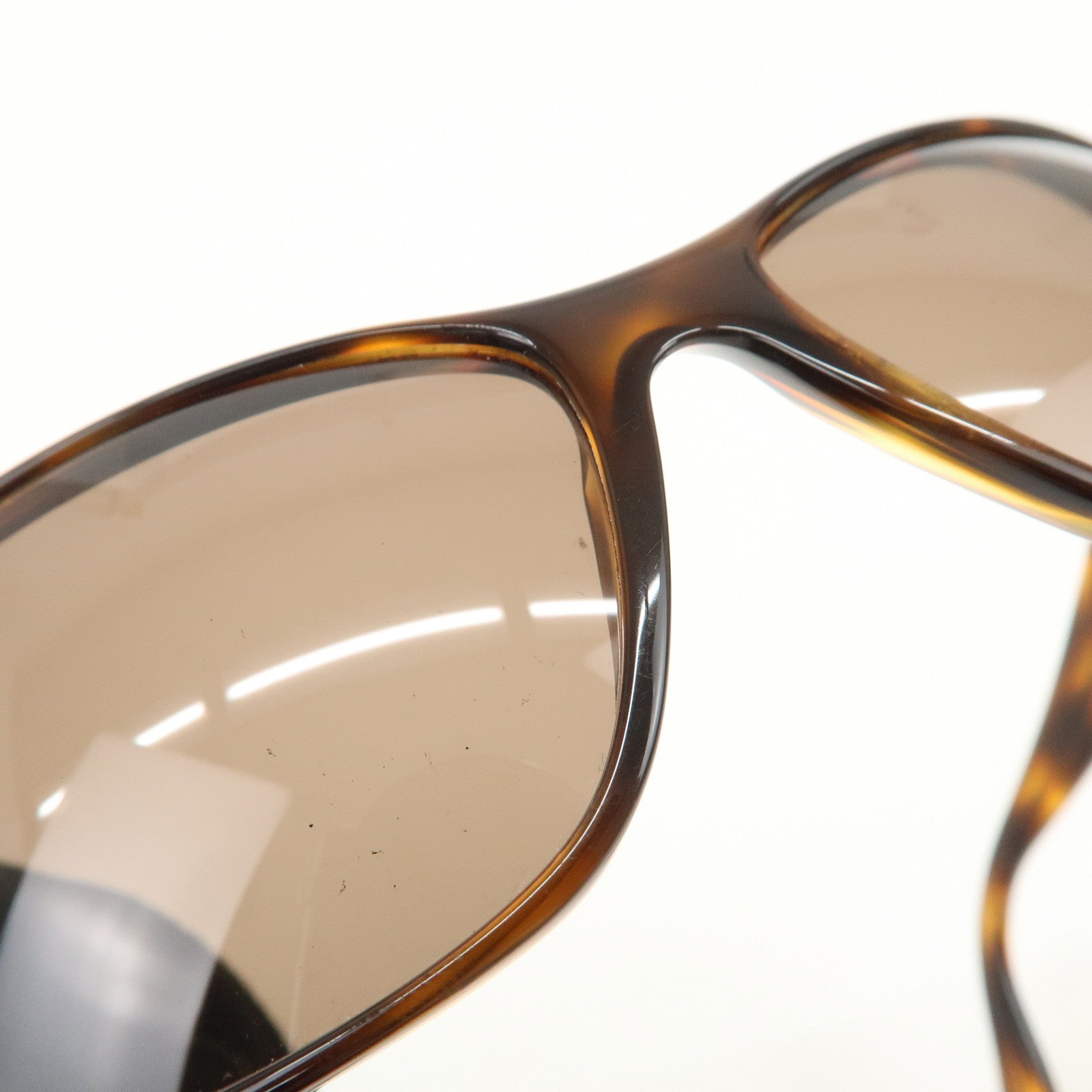 CHANEL COCOMark Plastic Sunglasses Brown 01454 91235