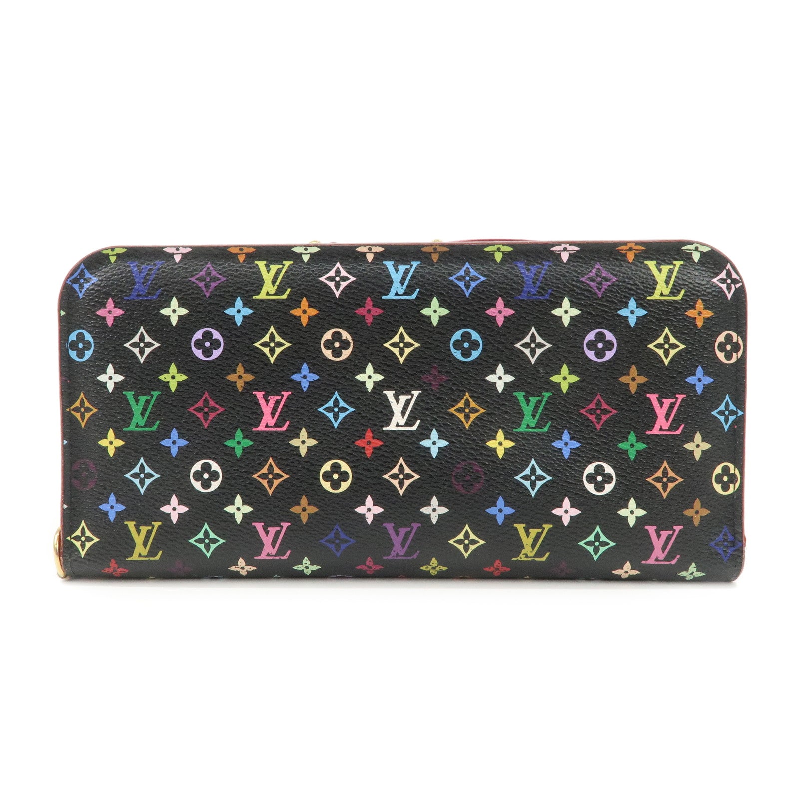 Louis Vuitton Multicolor Portefeuille Insolite Long Wallet Noir M93754 Used