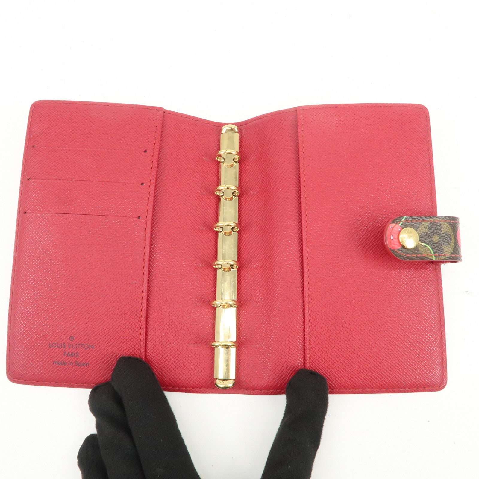 Louis Vuitton Monogram Cherry Agenda PM Planner Cover R21023
