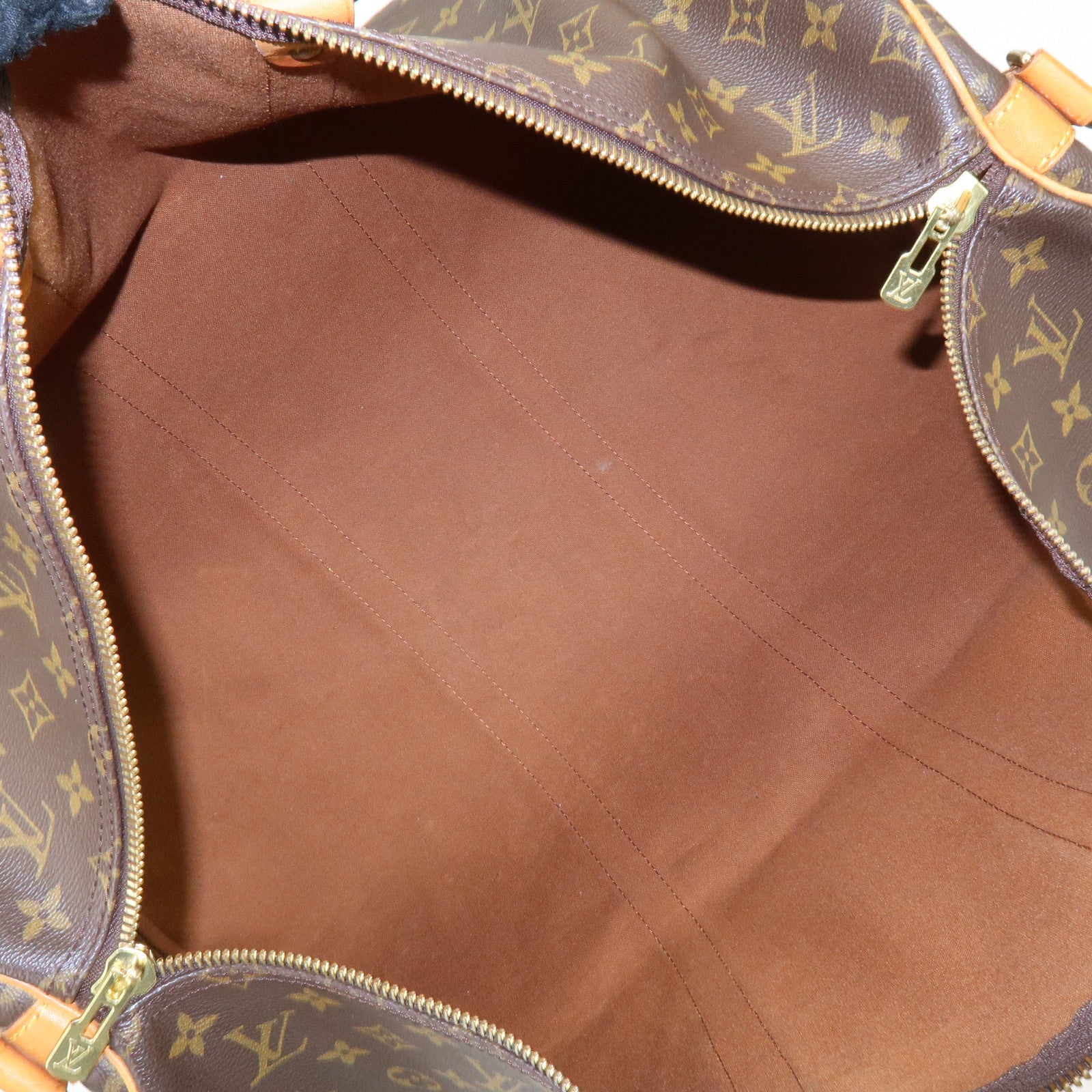 Louis Vuitton Monogram Keep All Bandouliere 55 Boston Bag M41414