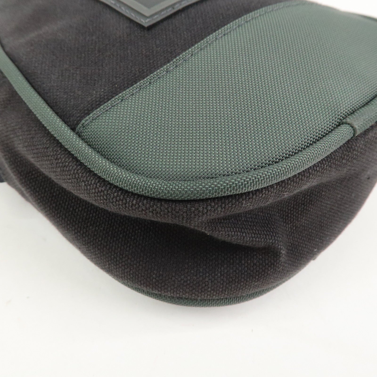 CHANEL Sport Line COCO Mark Canvas Shoulder Bag Black A23300