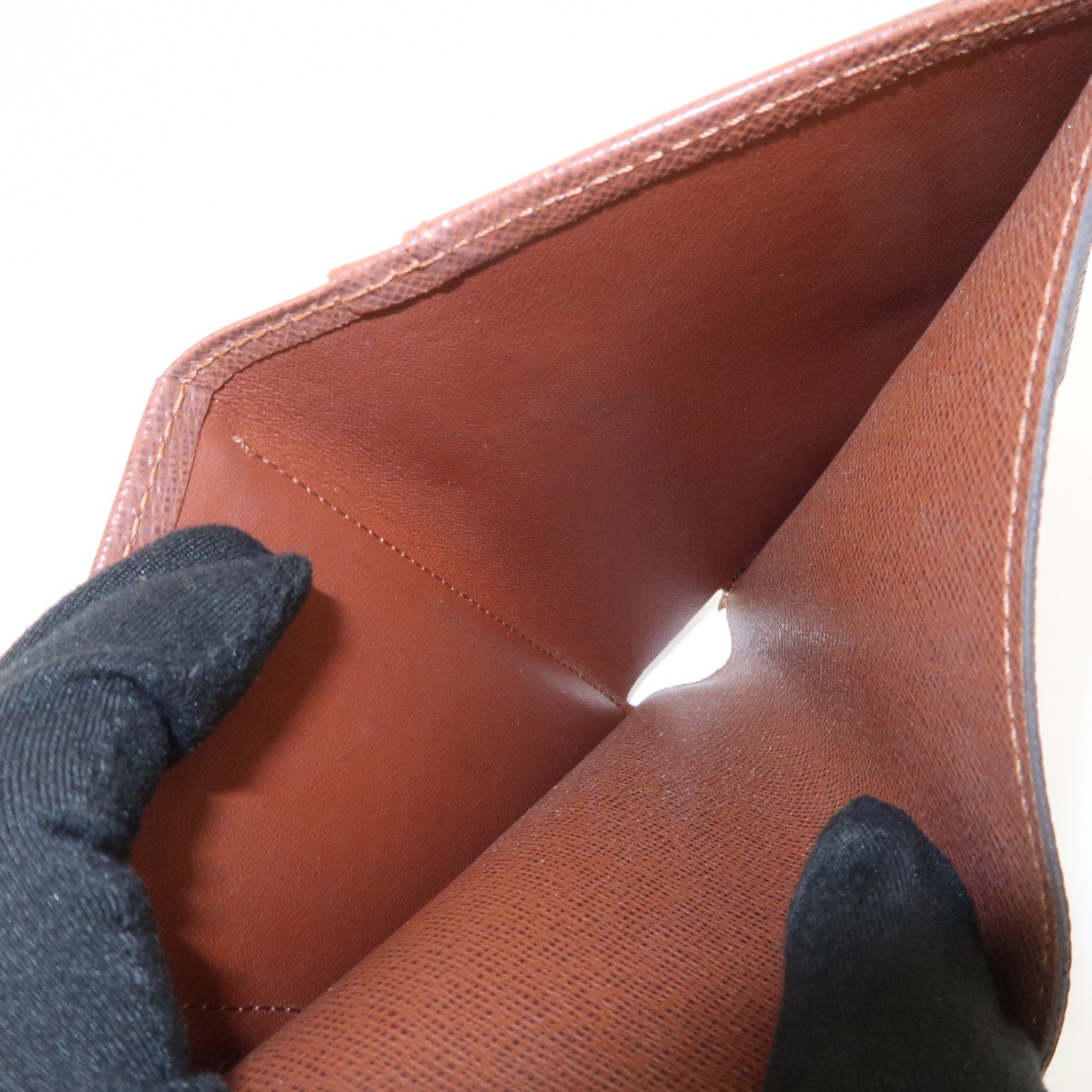 Louis Vuitton Monogram Portefeuille Viennois Wallet Brown M61674 Used