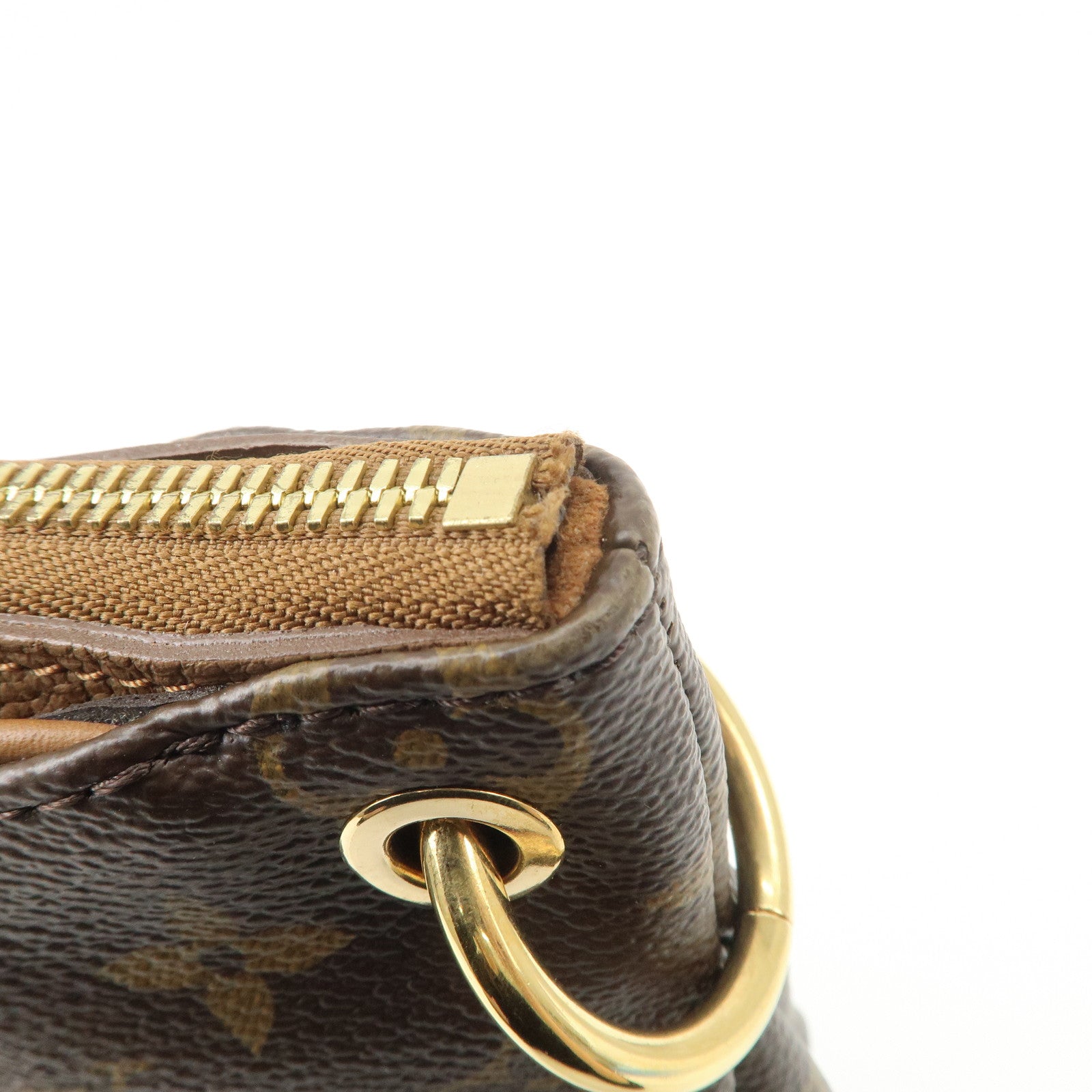 Louis Vuitton Monogram Canvas Pallas Hand Bag M40907 Used