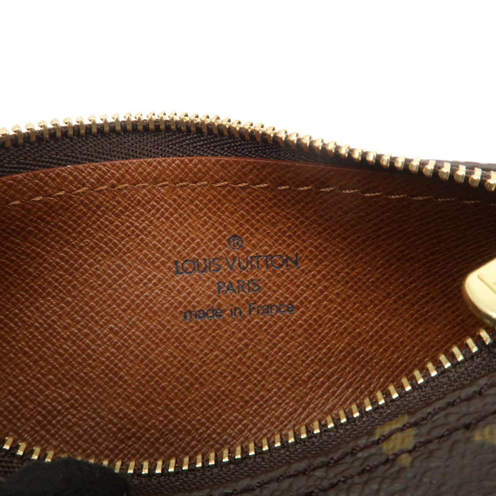 Louis Vuitton Monogram Mini Pouch for Papillon Bag New Style Brown