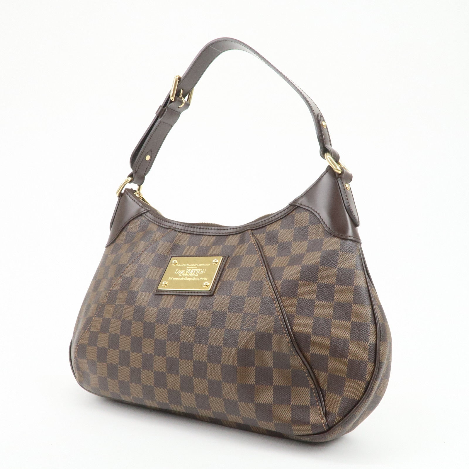 Louis Vuitton Damier Thames GM Shoulder Bag Damier Ebene N48181