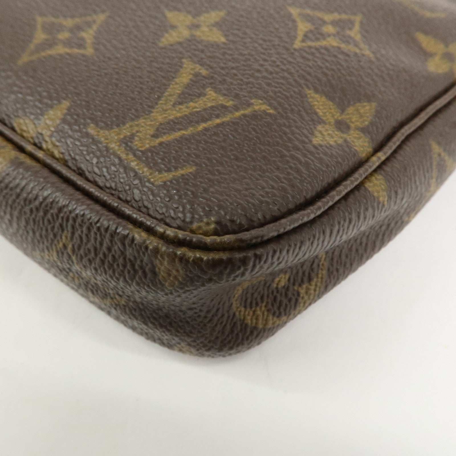Louis Vuitton Monogram Pochette Accessoires Pouch Hand Bag M51980