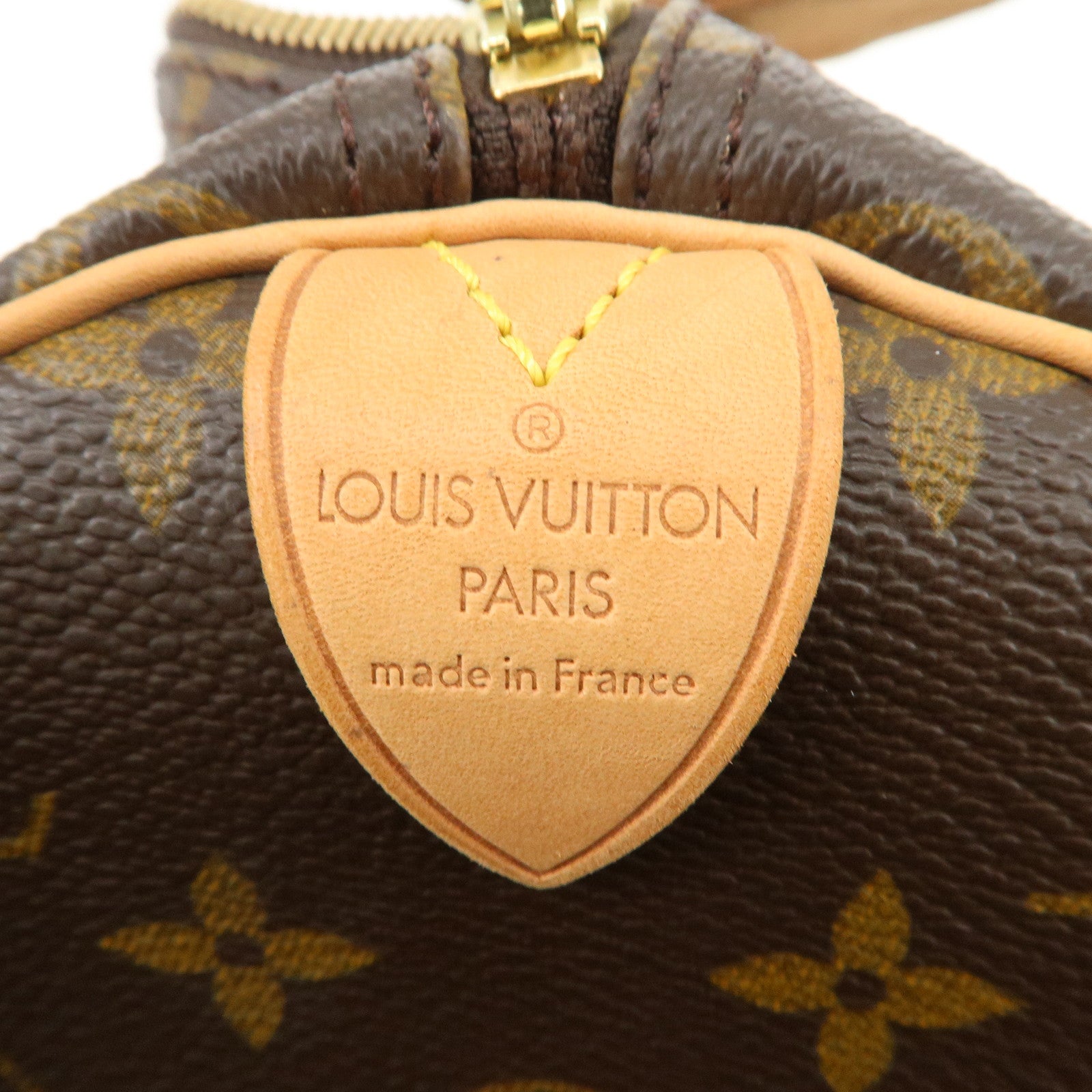 Louis Vuitton Monogram Speedy 30 Boston Bag Hand Bag Brown M41526