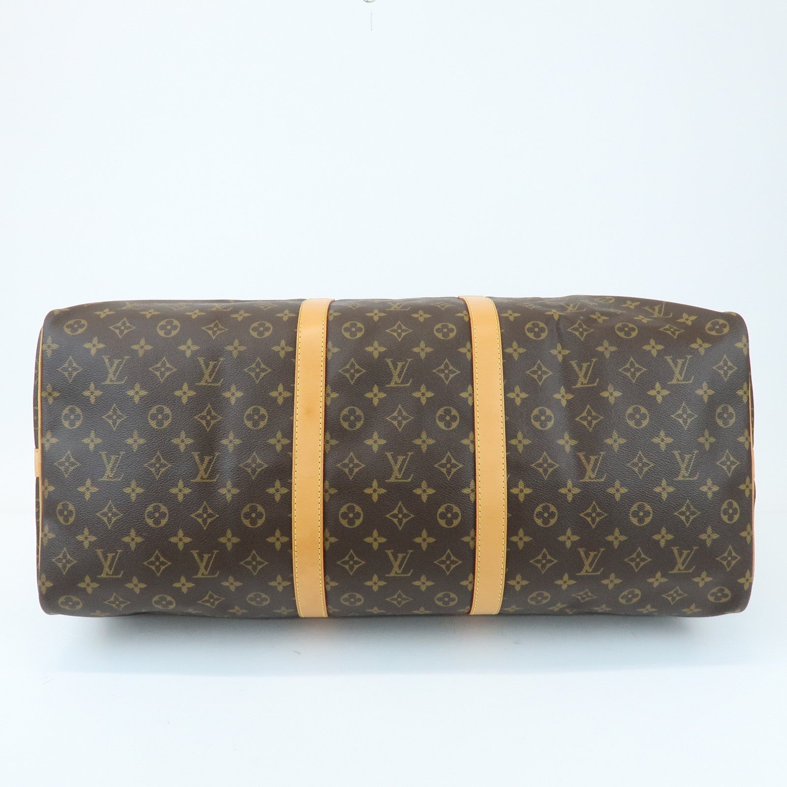 Louis Vuitton Monogram Keep All Bandouliere 60 Boston Bag M41412