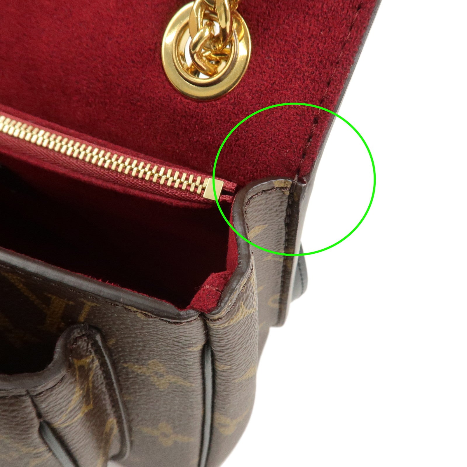 Louis Vuitton Monogram Passy Crossbody Chain Shoulder Bag M45592