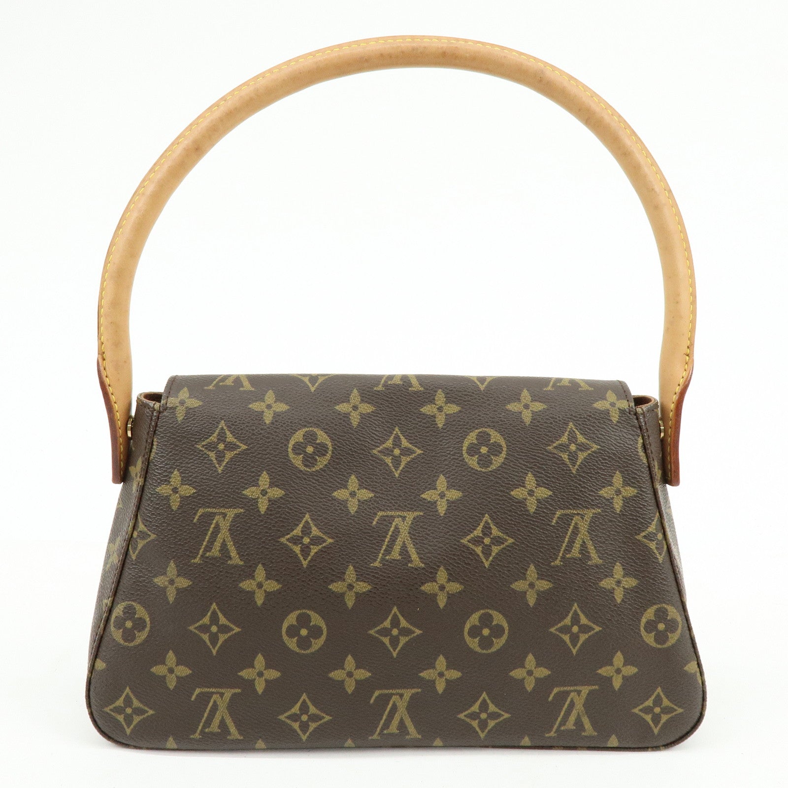 Louis Vuitton Monogram Mini Looping Shoulder Bag Brown M51147