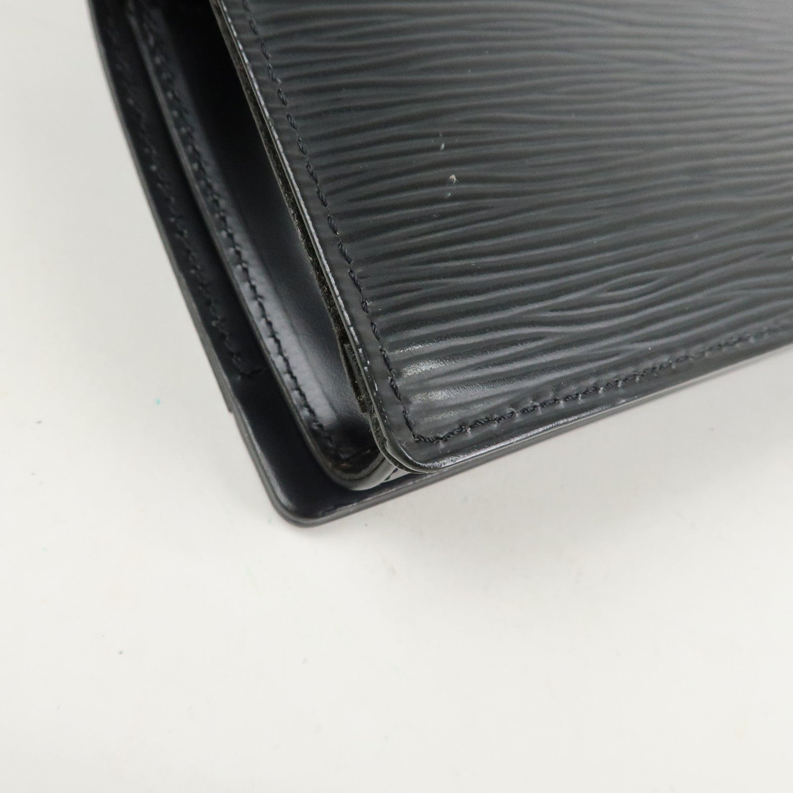 Louis Vuitton Epi Honfleur Shoulder Bag Hand Bag Noir M52732 Used