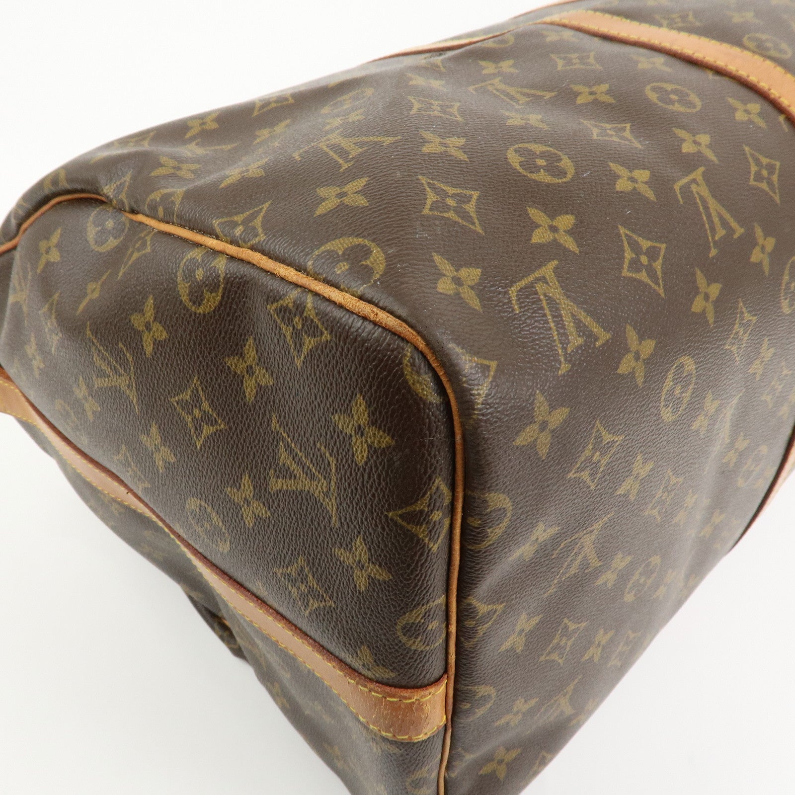 Louis Vuitton Monogram Keep All Bandouliere 55 Boston Bag M41414
