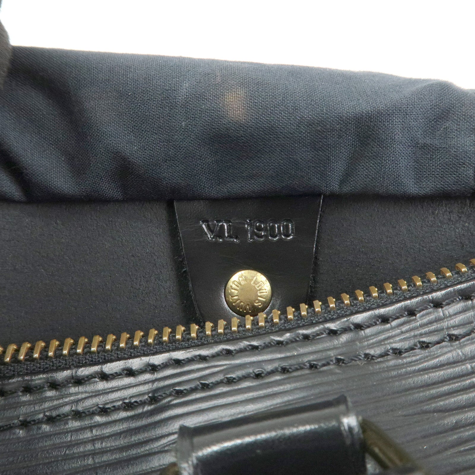 Louis Vuitton Epi Speedy 25 Boston Bag Hand Bag Noir Black M43012