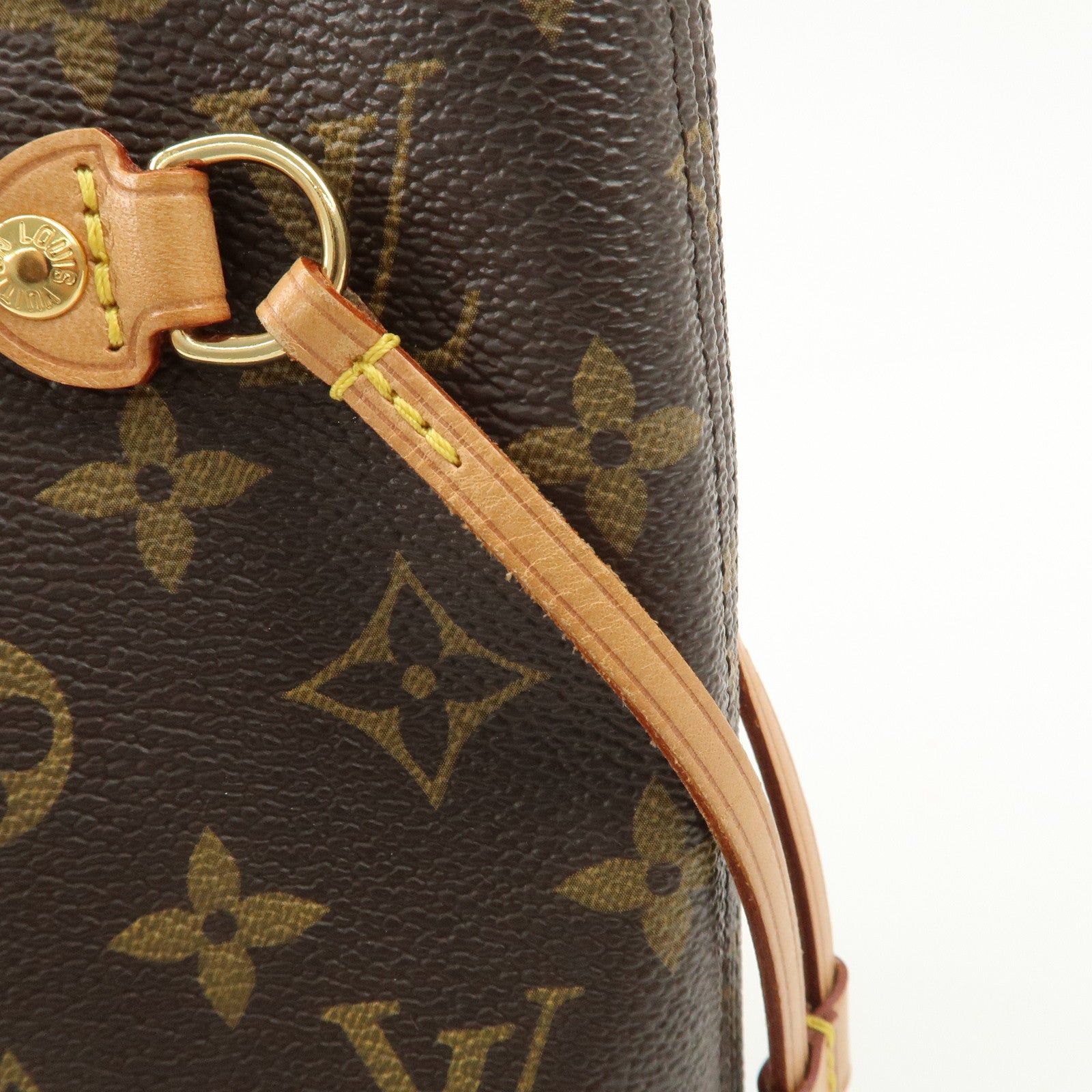 Louis Vuitton Monogram Neverfull PM Tote Bag Monogram M40155
