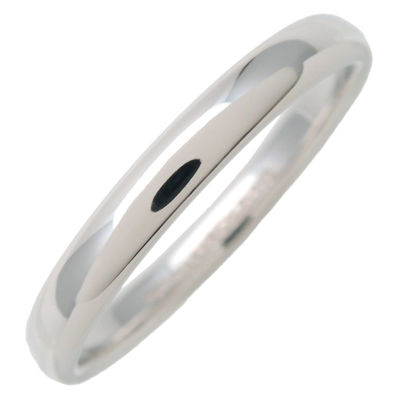 Tiffany & Co Classic Band Ring PT950 Platinum US9-9.5 EU60 HK21 Used