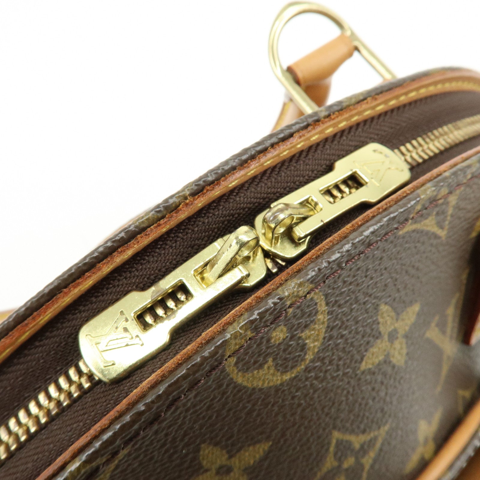 Louis Vuitton Monogram Ellipse PM Hand Bag Brown M51127