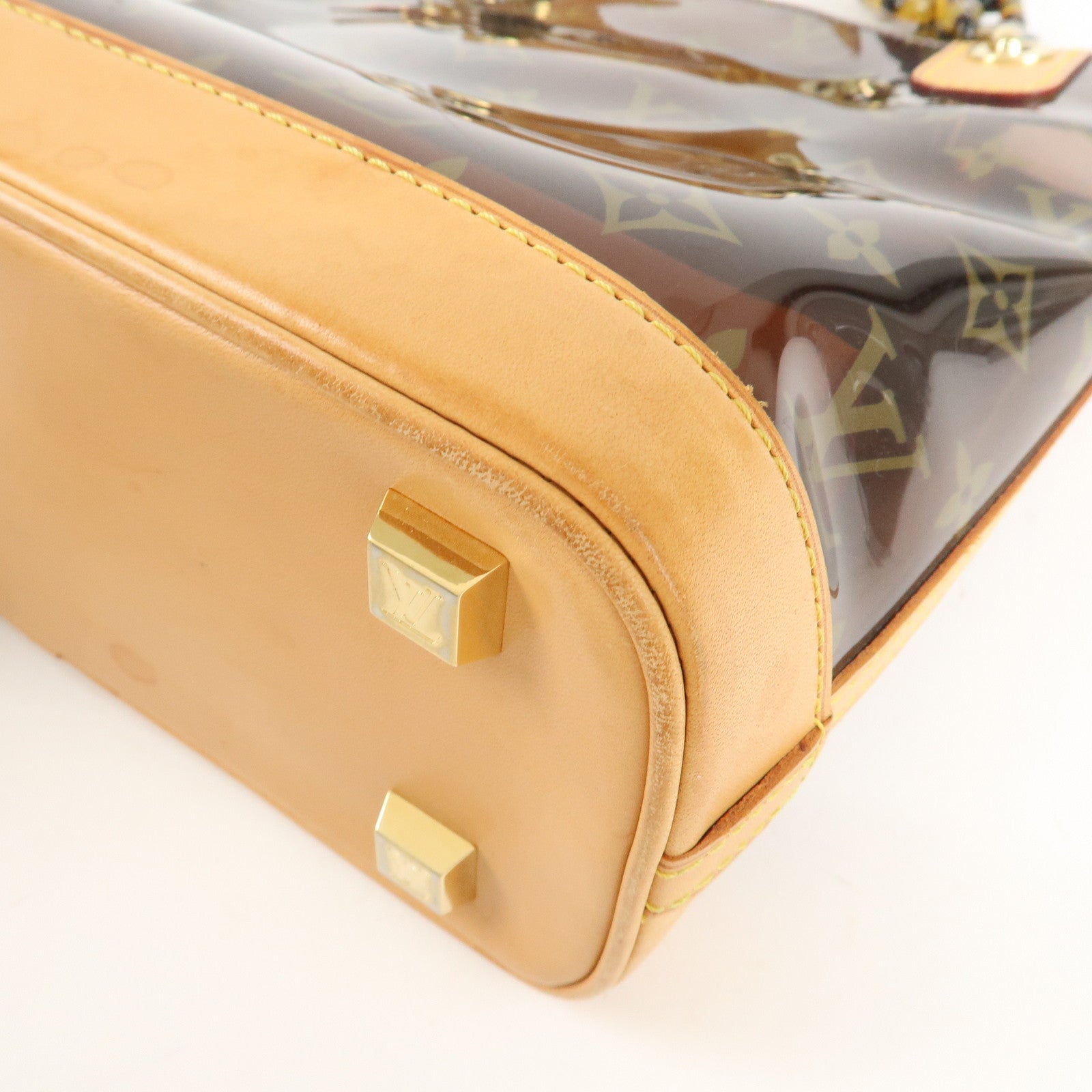 Louis Vuitton Monogram Cabas Ambre PM Vinyl Tote Bag M92502 Used