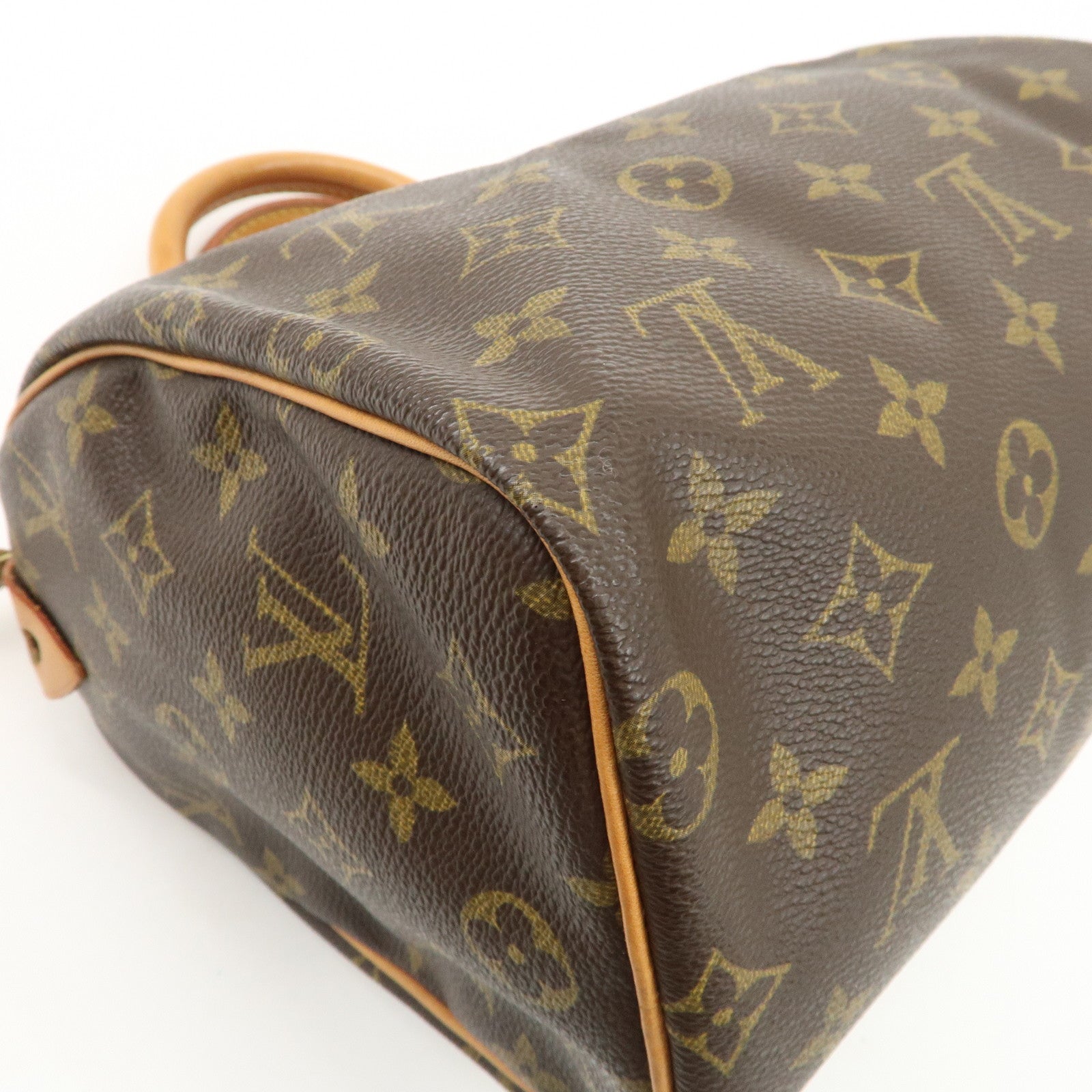 Louis Vuitton Monogram Speedy 25 Hand Bag Boston Bag M41528 Used