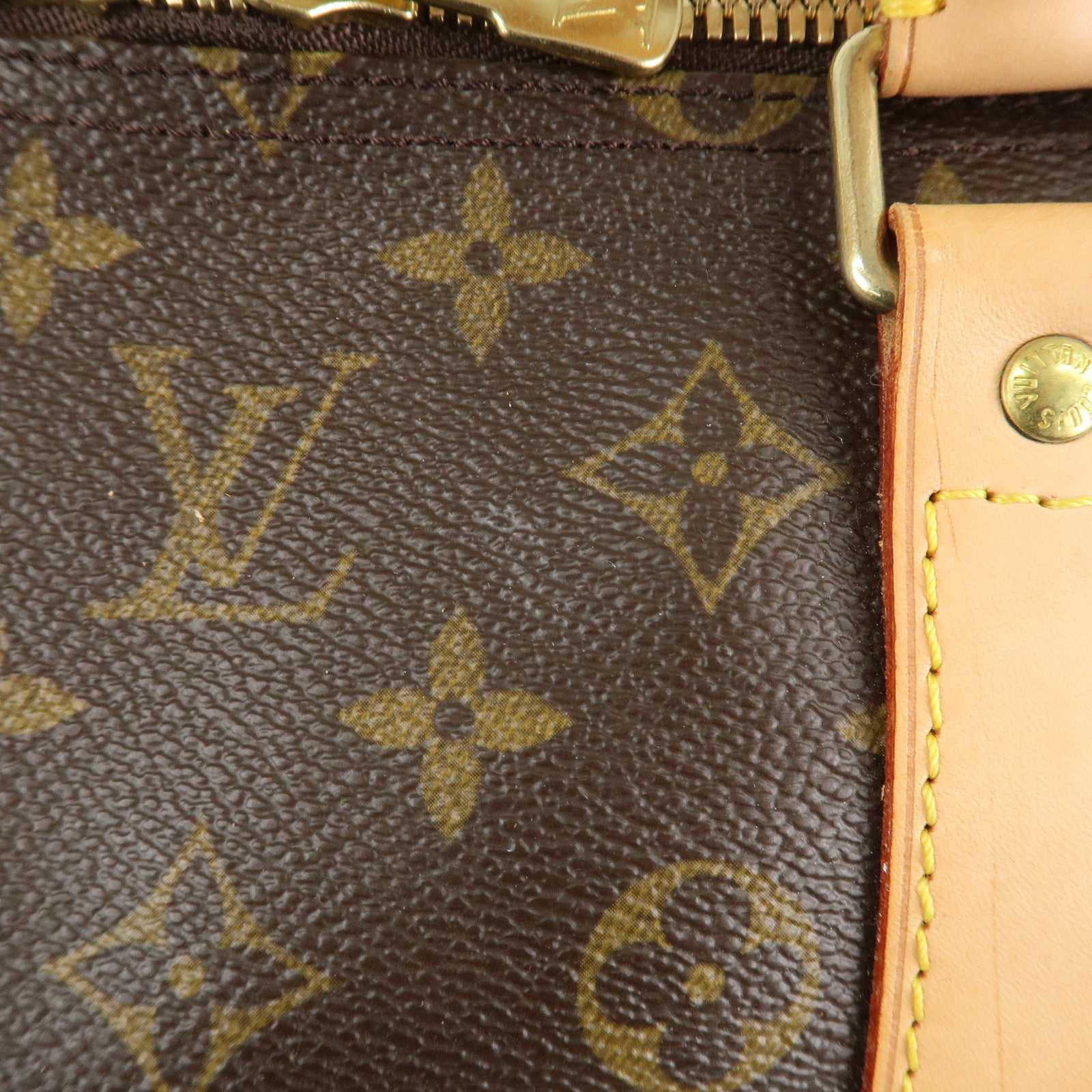 Louis Vuitton Monogram Keep All Bandouliere 55 Boston Bag M41414 Used
