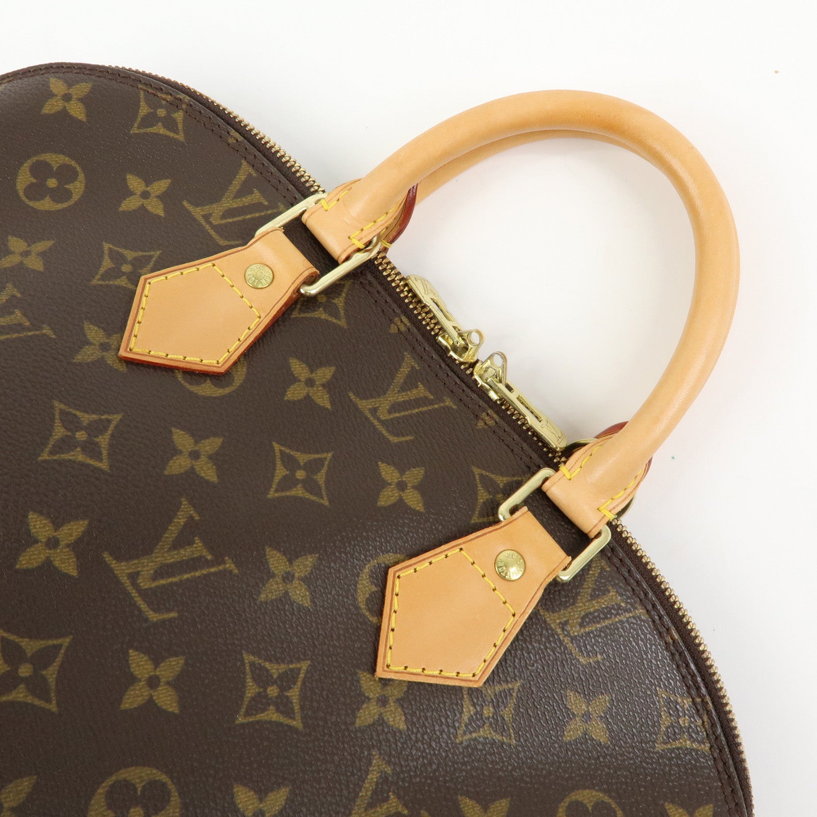 Louis Vuitton Monogram Alma Hand Bag Brown M51130