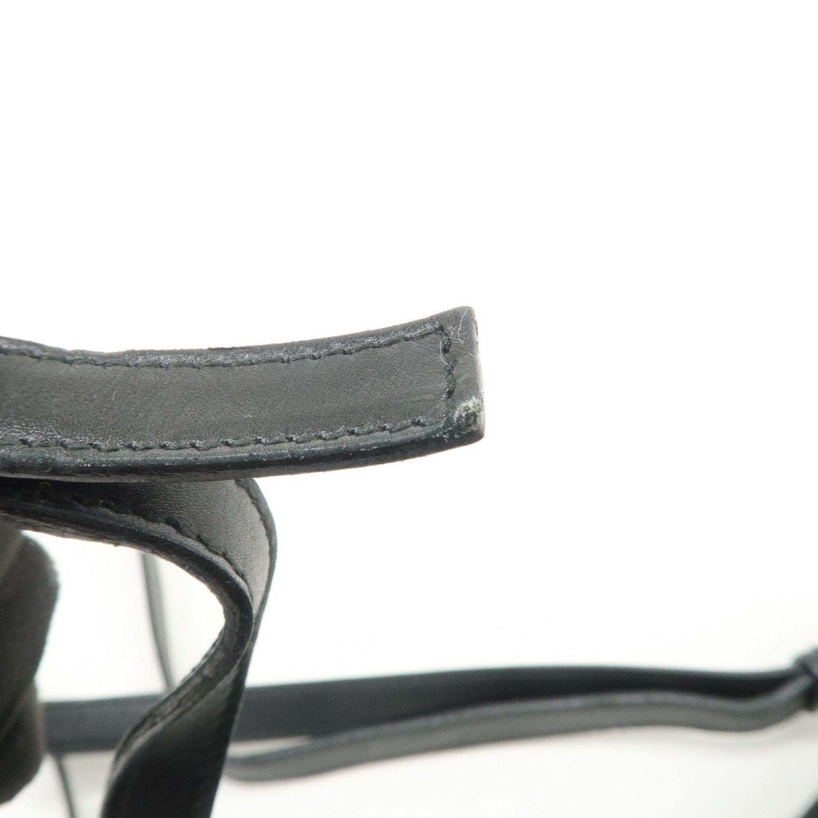 GUCCI Dionysus Suede Leather Shoulder Bag Black 001 4064