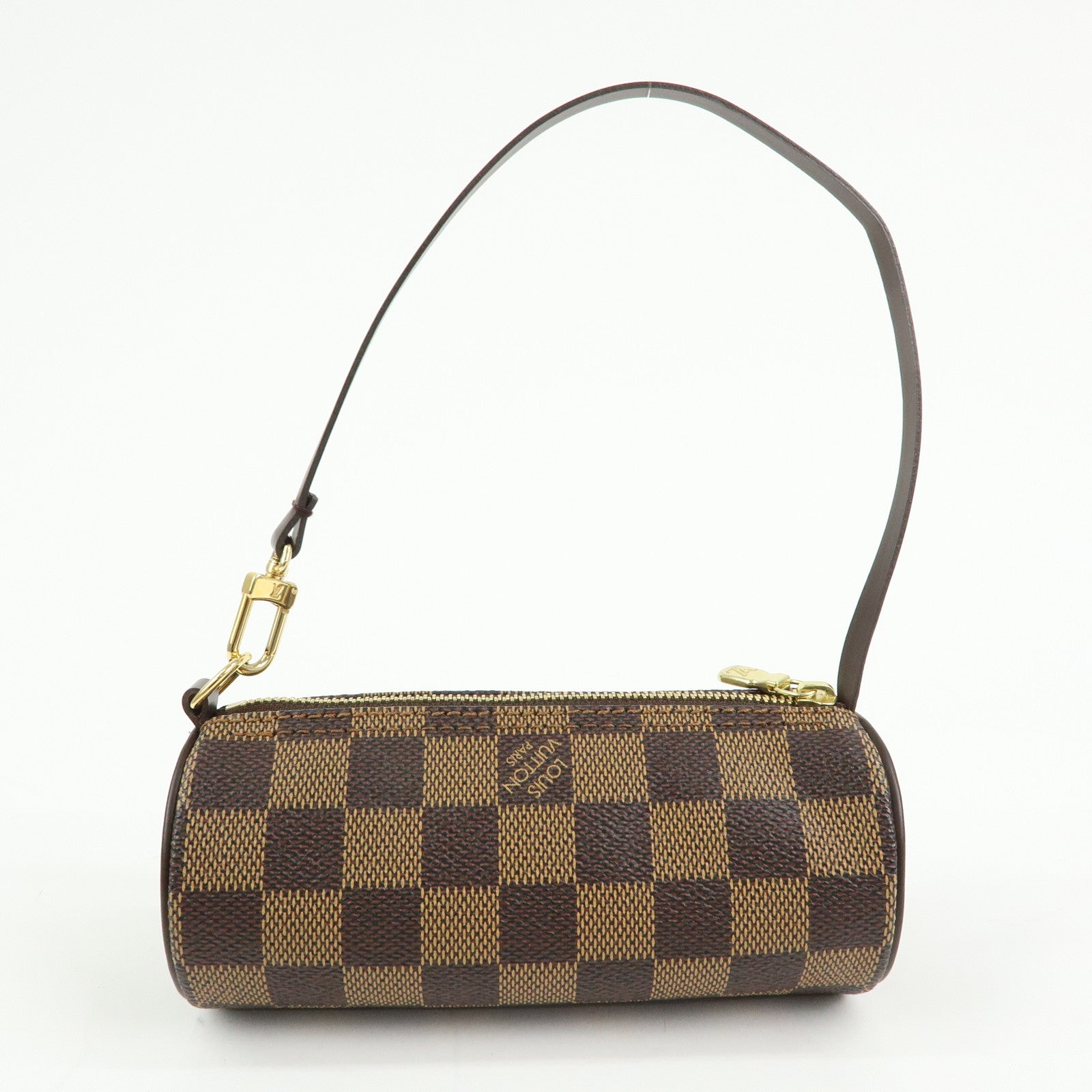Louis Vuitton Damier Ebene Mini Pouch for Papillon Bag Brown