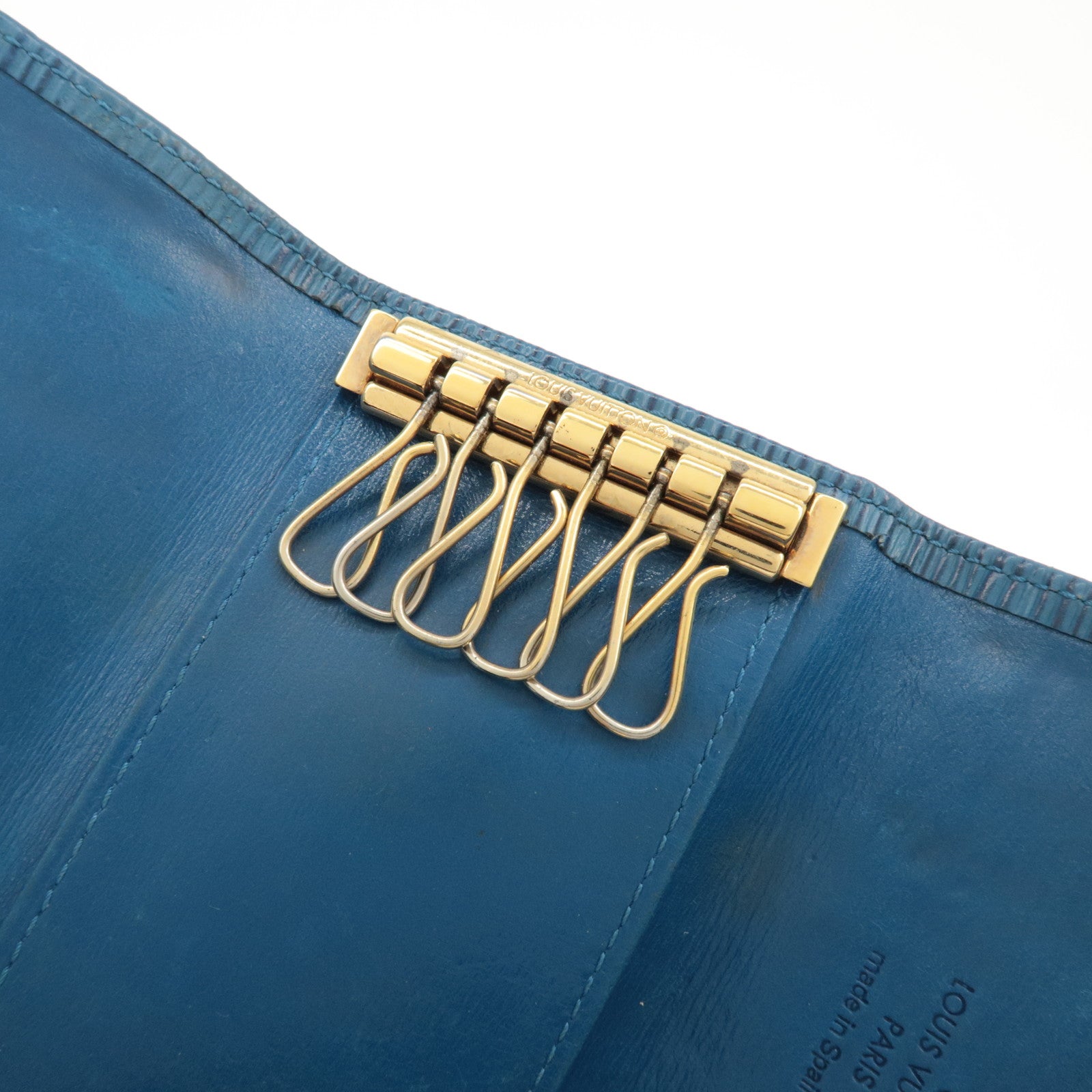 Louis Vuitton Epi Set of 2 Leather Coin Case Key Case M63815 M63703 Used