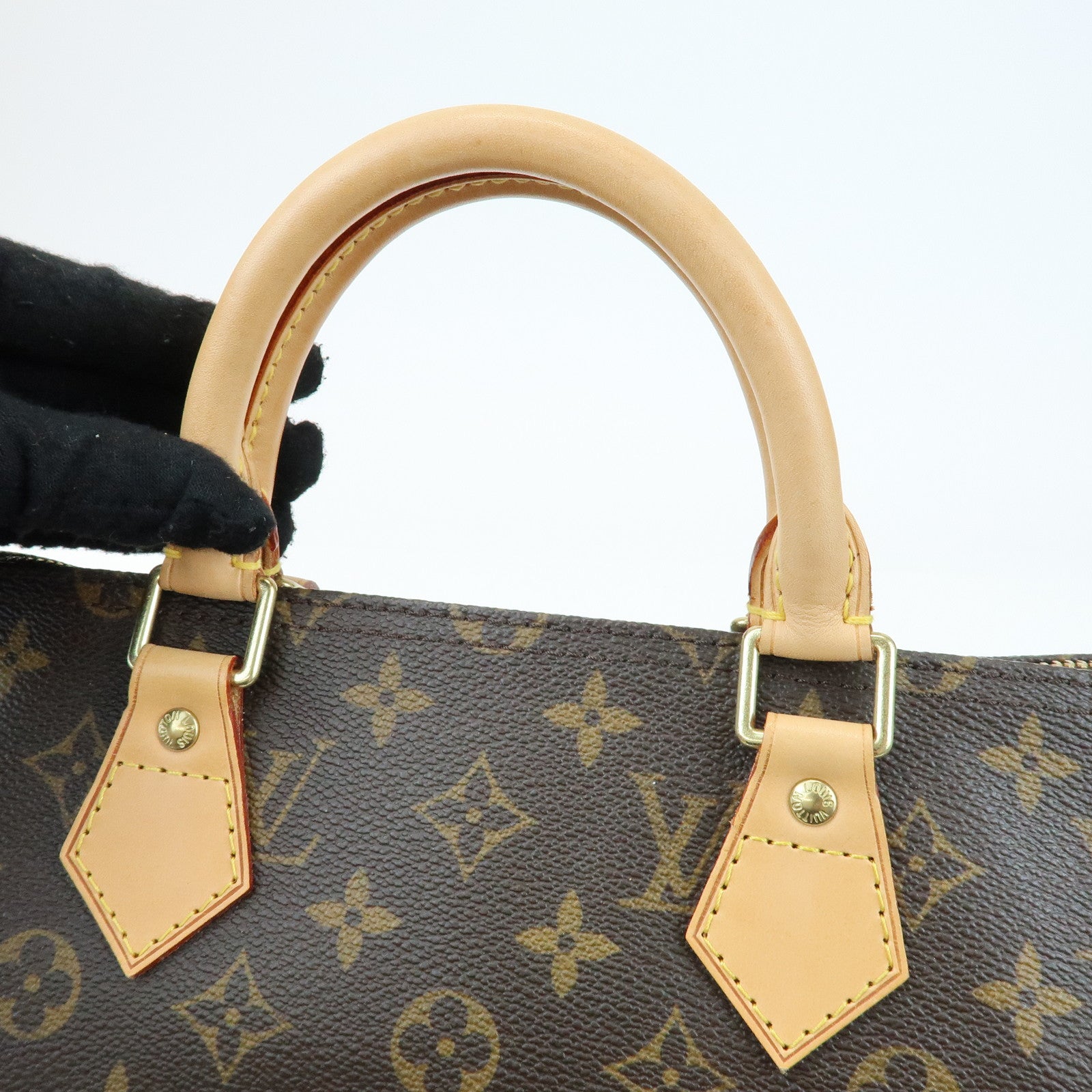 Louis Vuitton Monogram Speedy 35 Boston Bag Hand Bag M41524