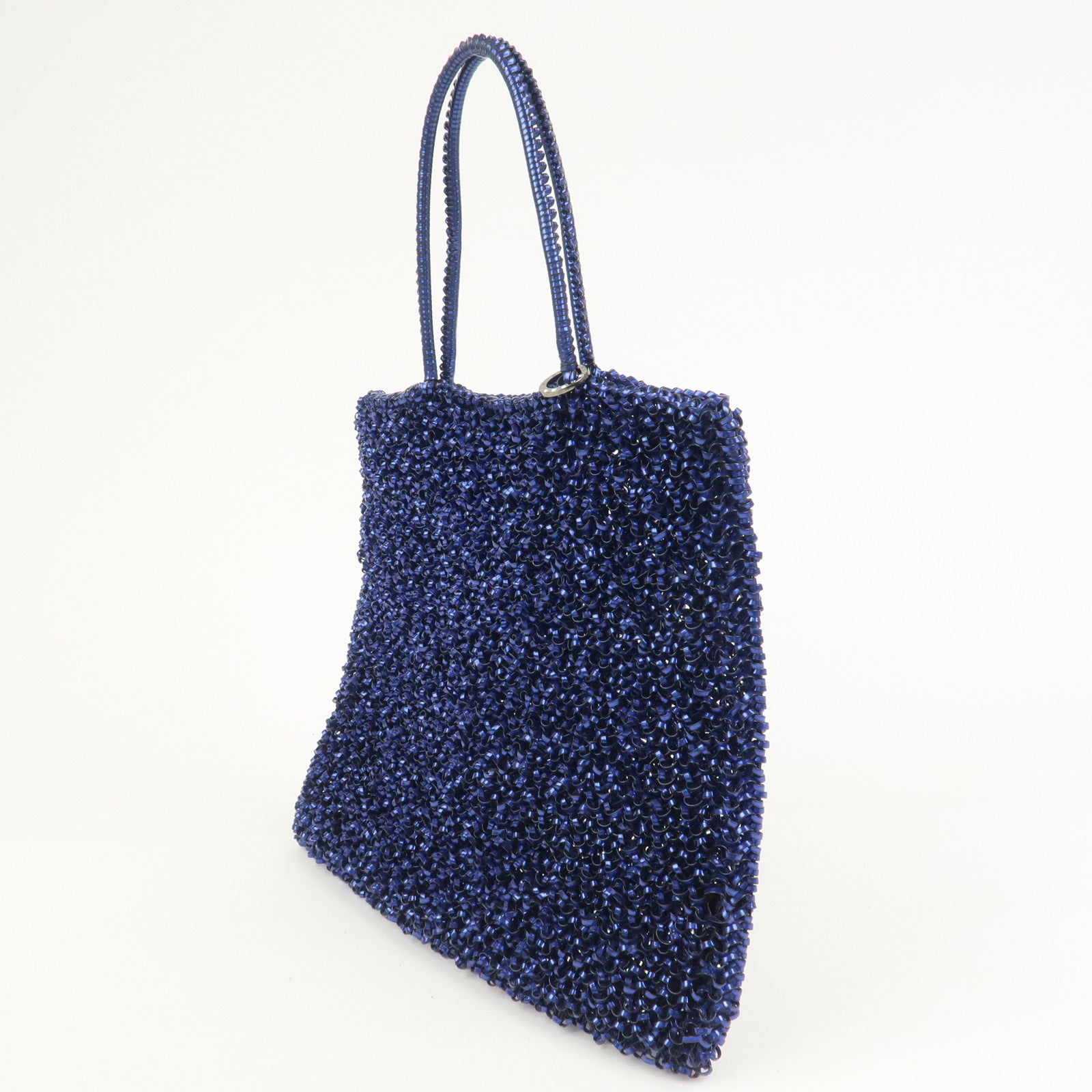 ANTEPRIMA Wire Bag PVC Hand Bag Shoulder Bag Blue