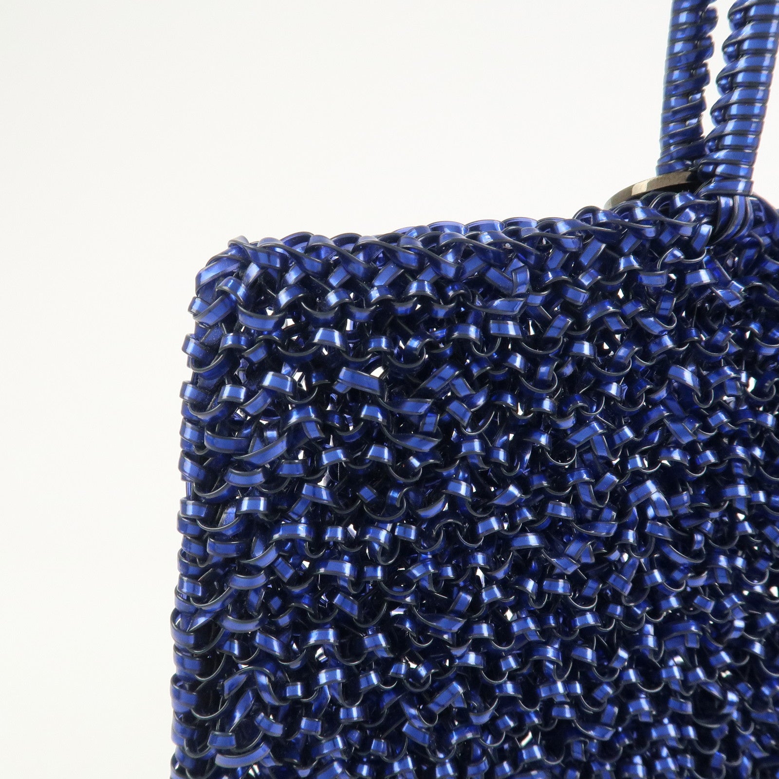 ANTEPRIMA Wire Bag PVC Hand Bag Shoulder Bag Blue
