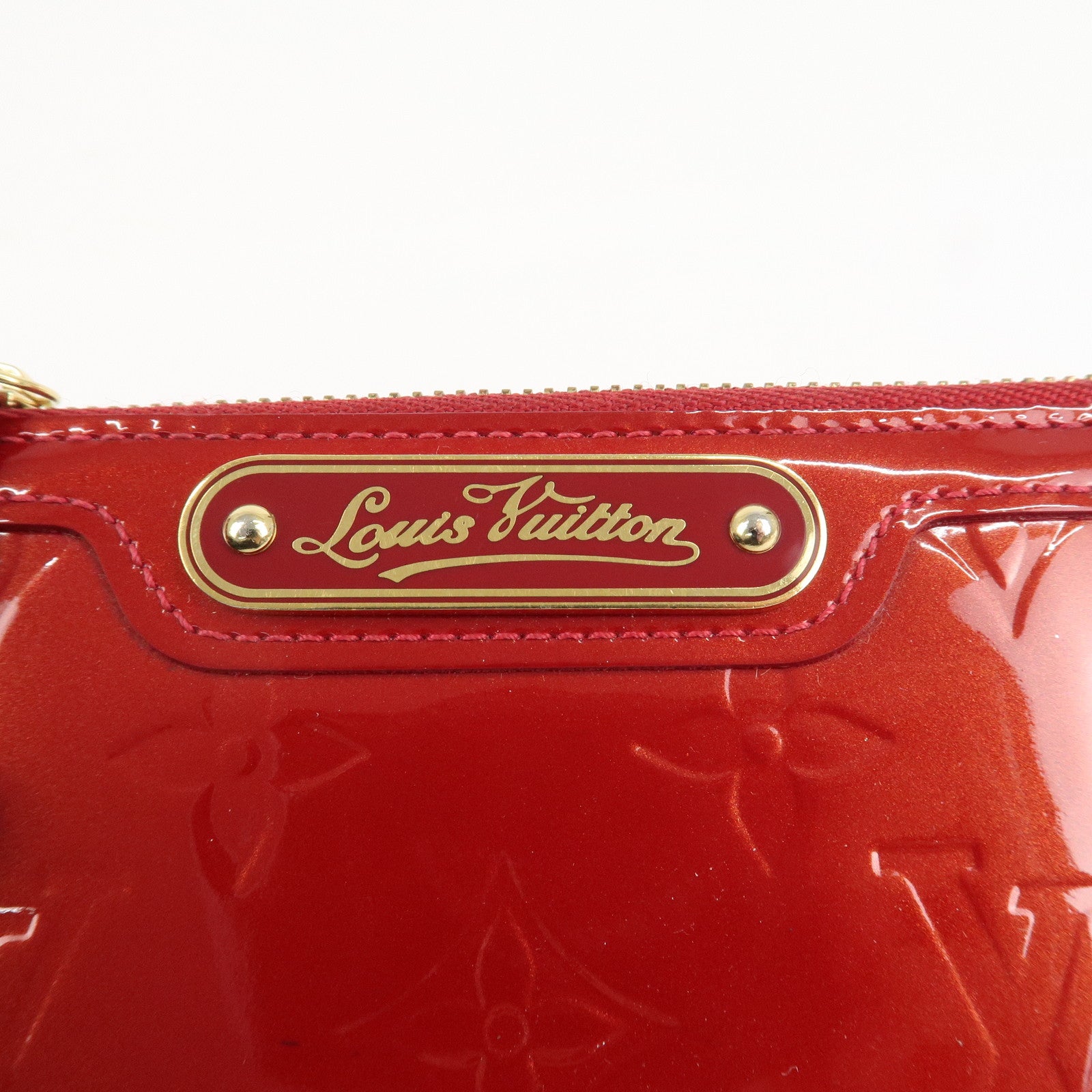 Louis Vuitton Monogram Vernis Pochette Cles NM Coin Case M93559 Used