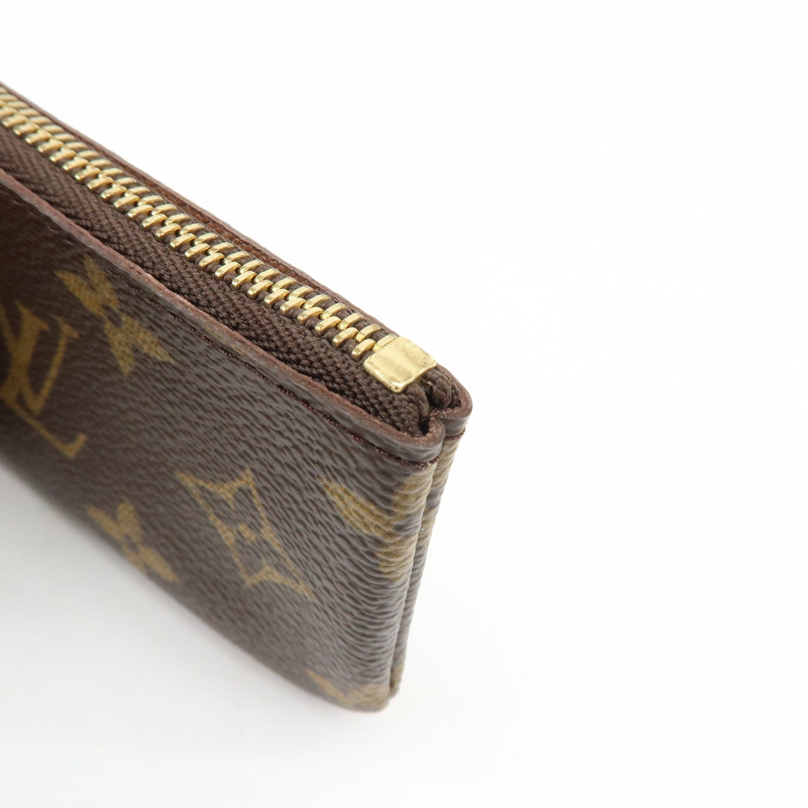 Louis Vuitton Monogram Pochette Cles Coin Case Key Case M62650
