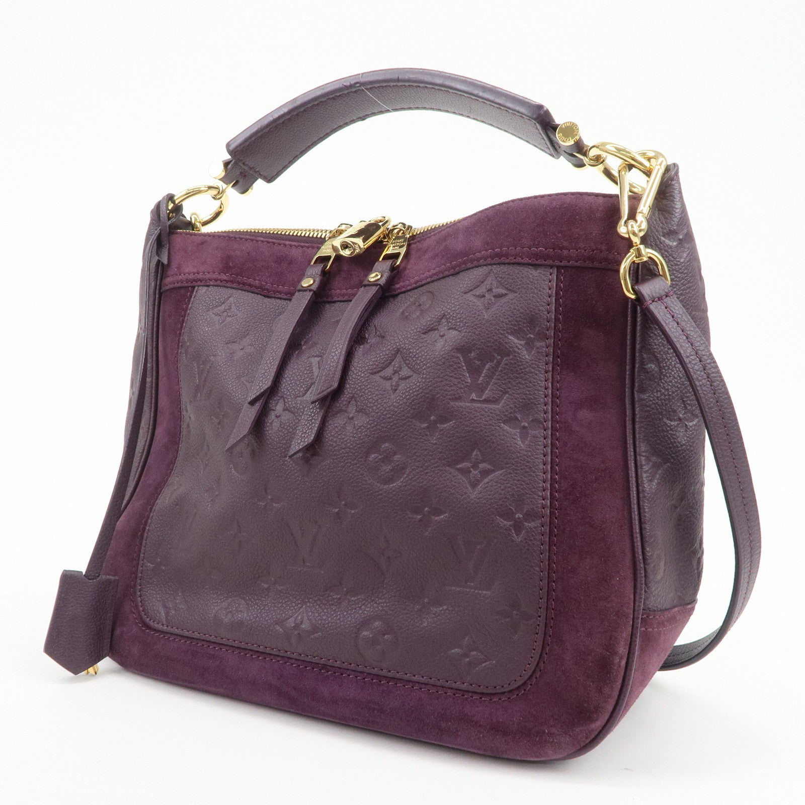 Louis Vuitton Monogram Empreinte Audacieuse PM Hand Bag M40583