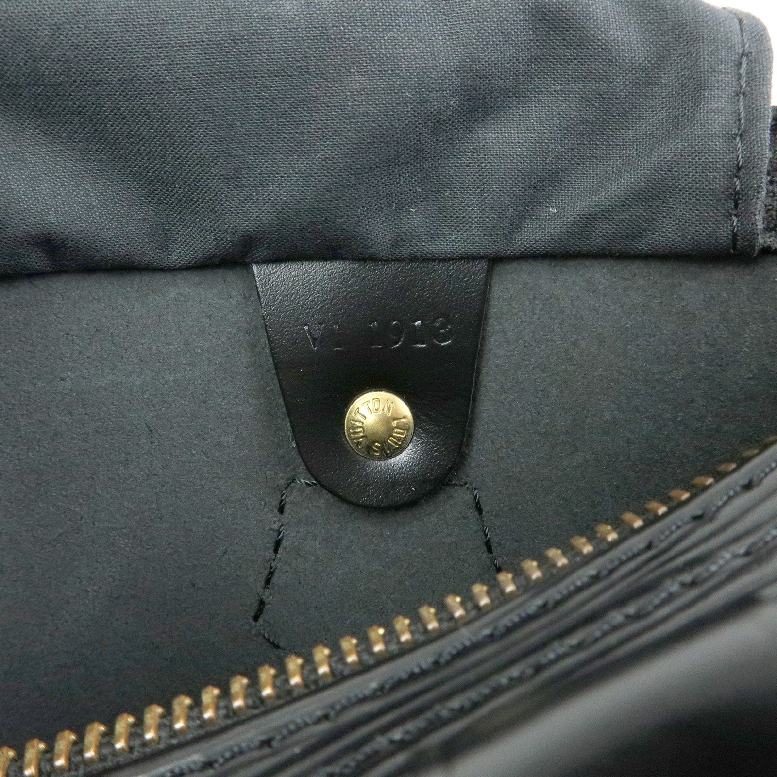 Louis Vuitton Epi Speedy 25 Boston Bag Hand Bag Noir Black M43012