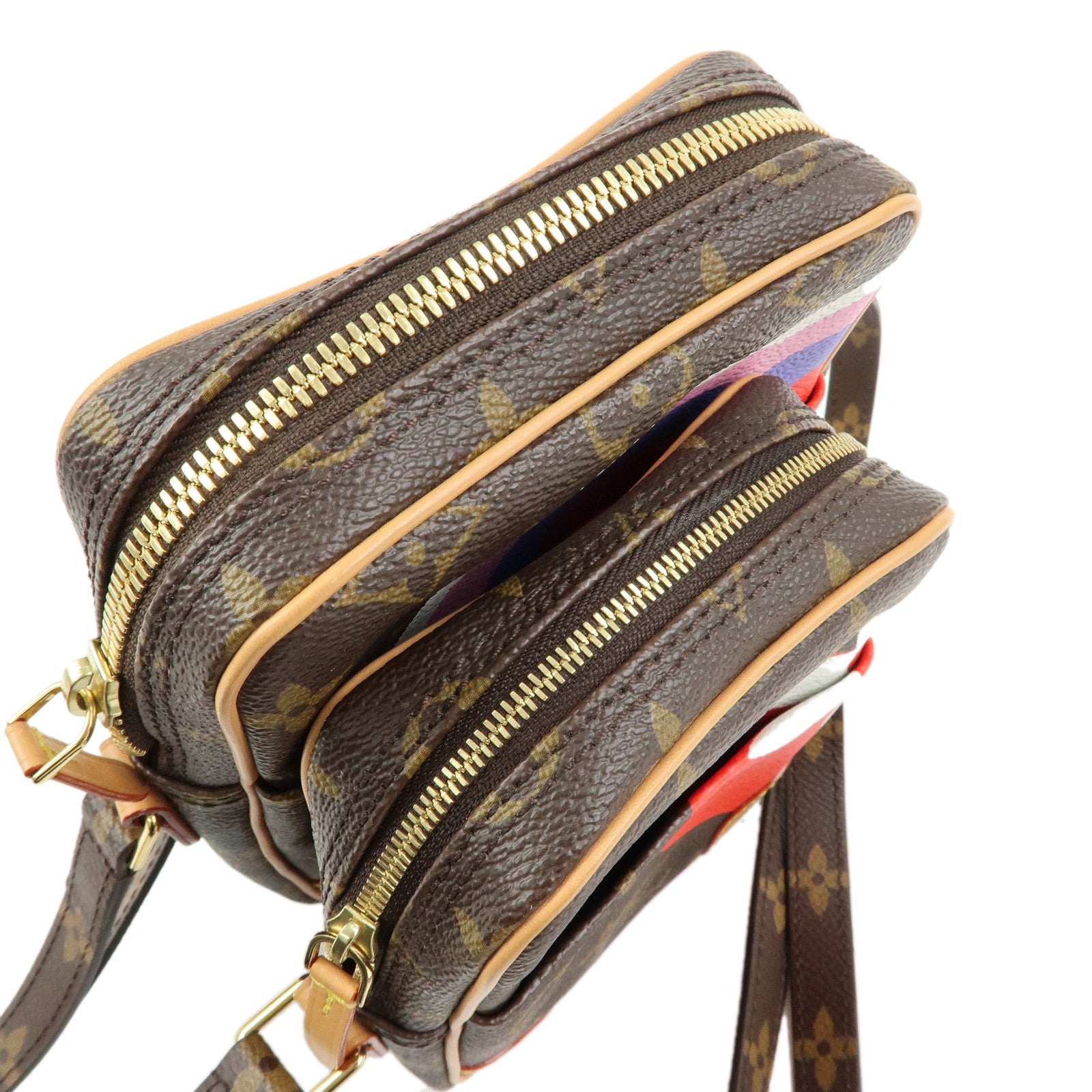 Louis Vuitton Game On Monogram Paname Set Shoulder Bag Heart M57450