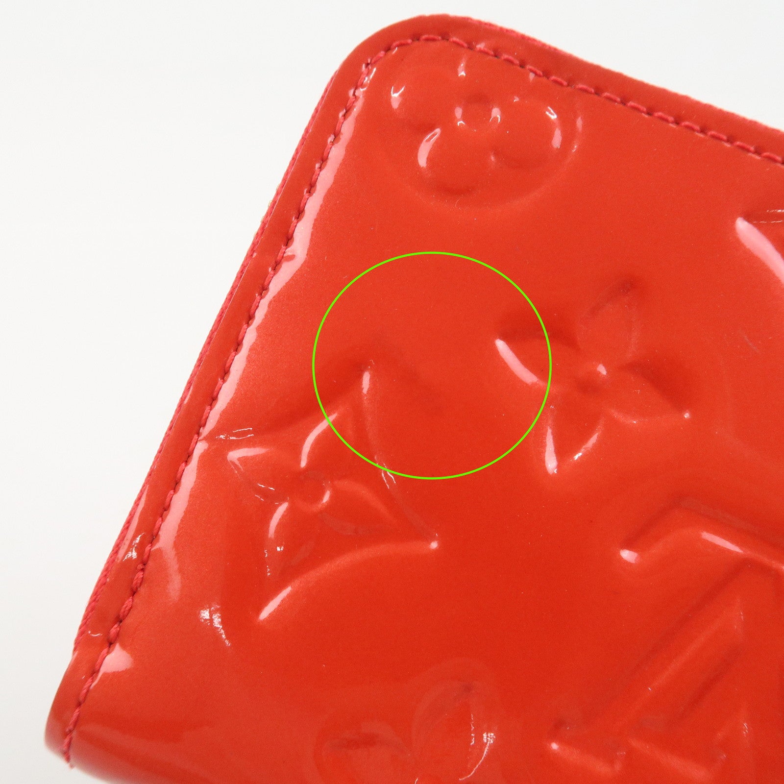 Louis Vuitton Monogram Vernis Leather Zippy Coin Case M91735