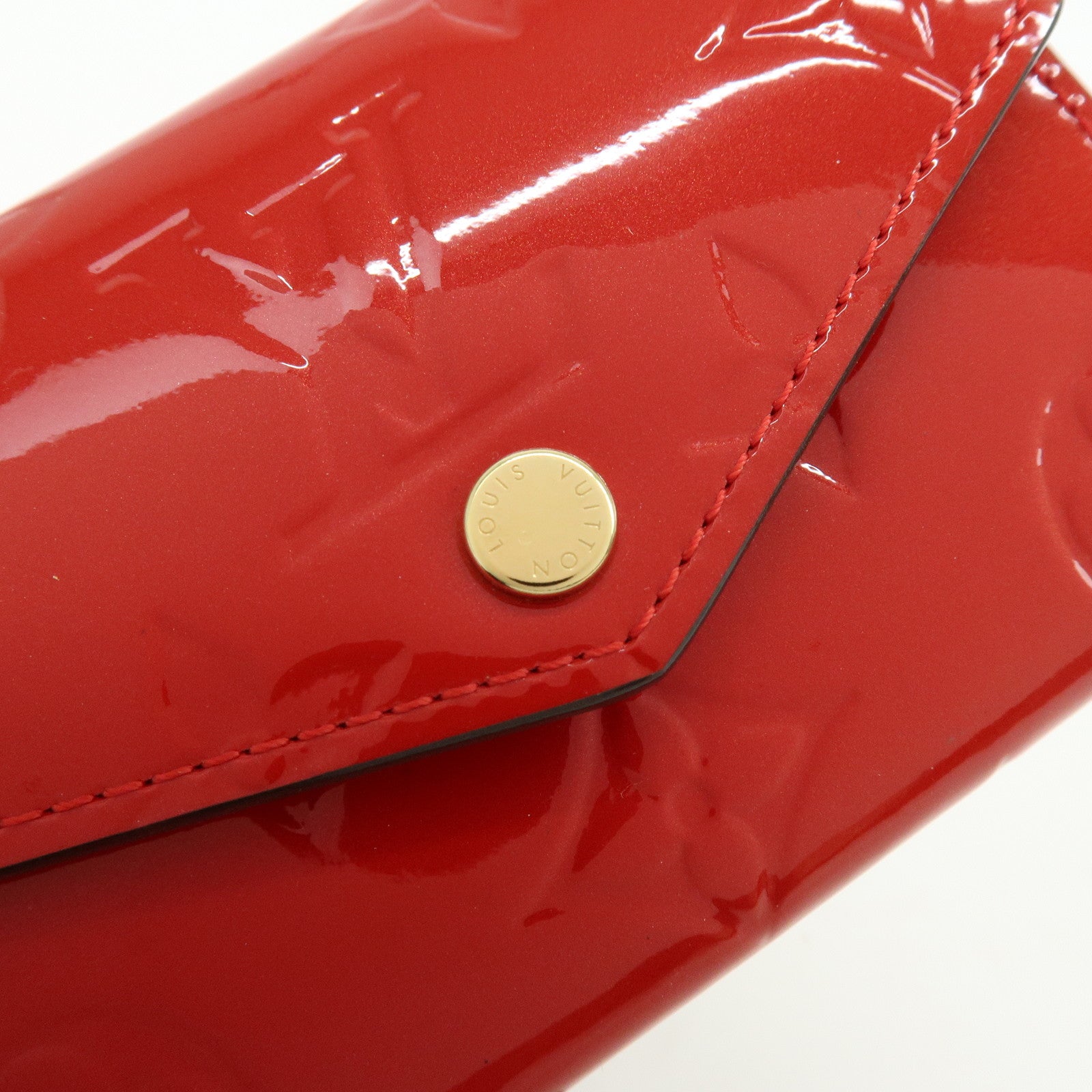 Louis Vuitton Monogram Vernis Multicles 6 Key Case Cerise M90900