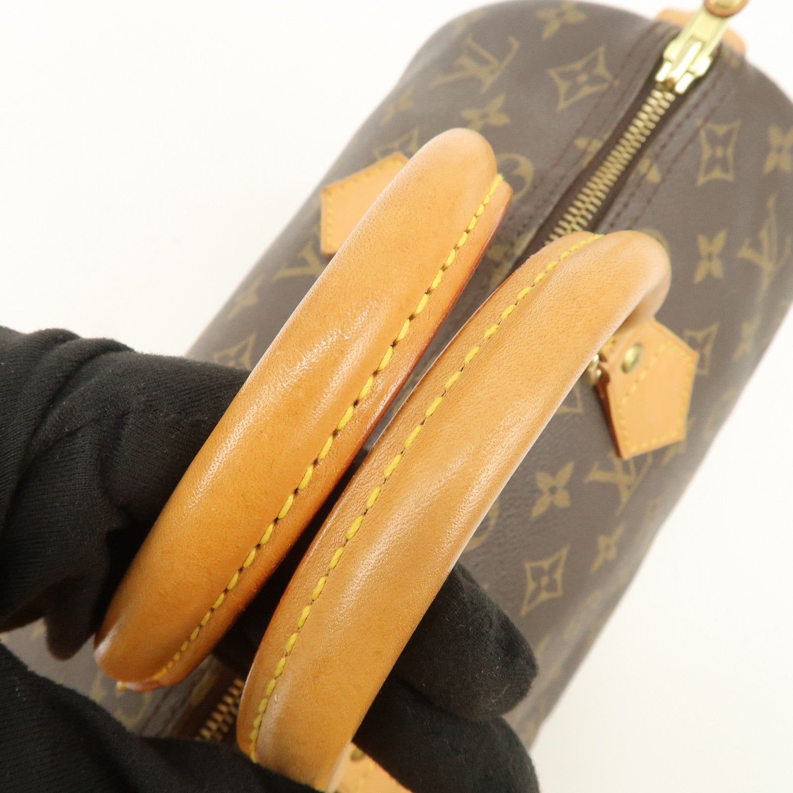 Louis Vuitton Monogram Speedy 30 Boston Bag Hand Bag Brown M41526