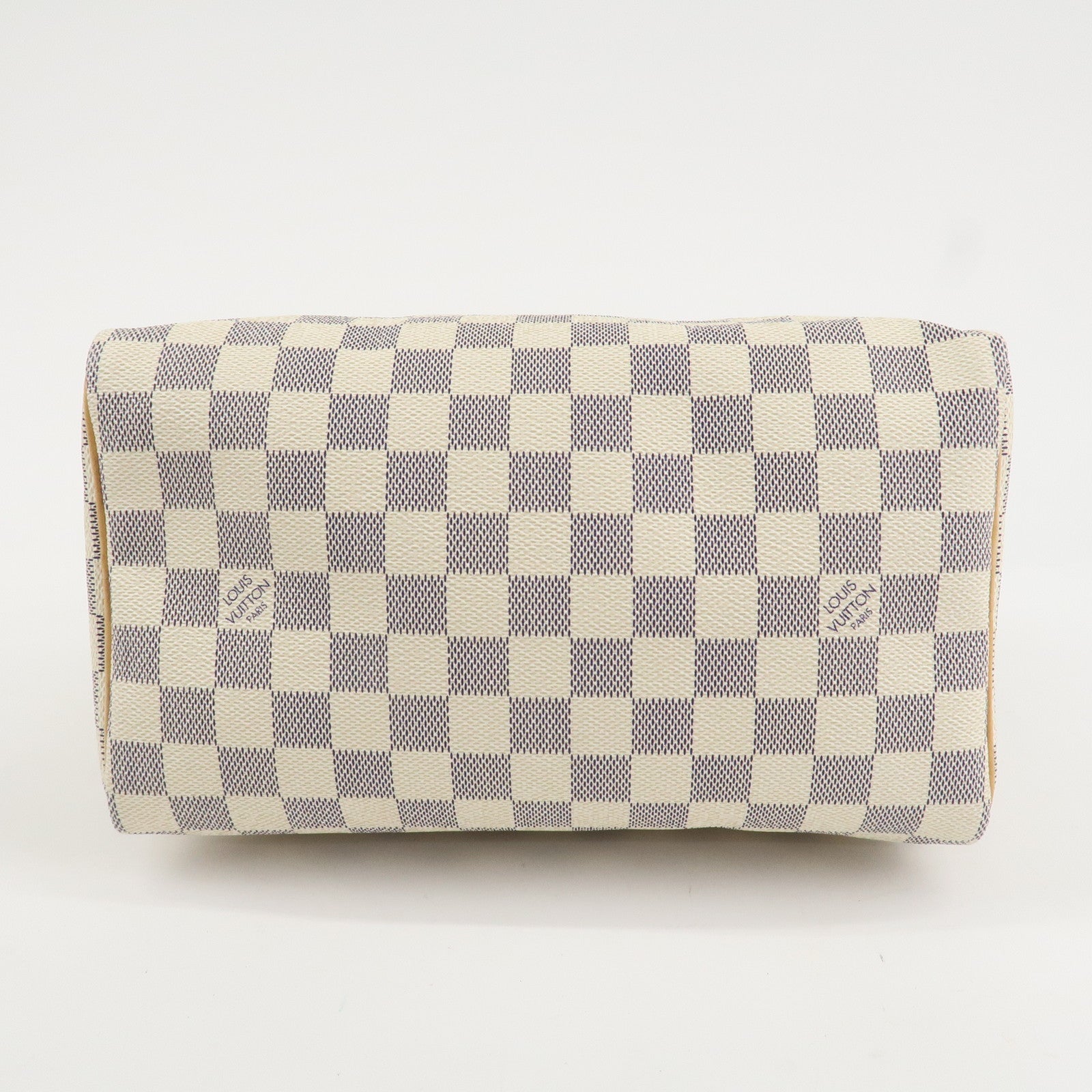 Louis Vuitton Damier Azur Speedy 25 Boston Bag Hand Bag N41534 Used